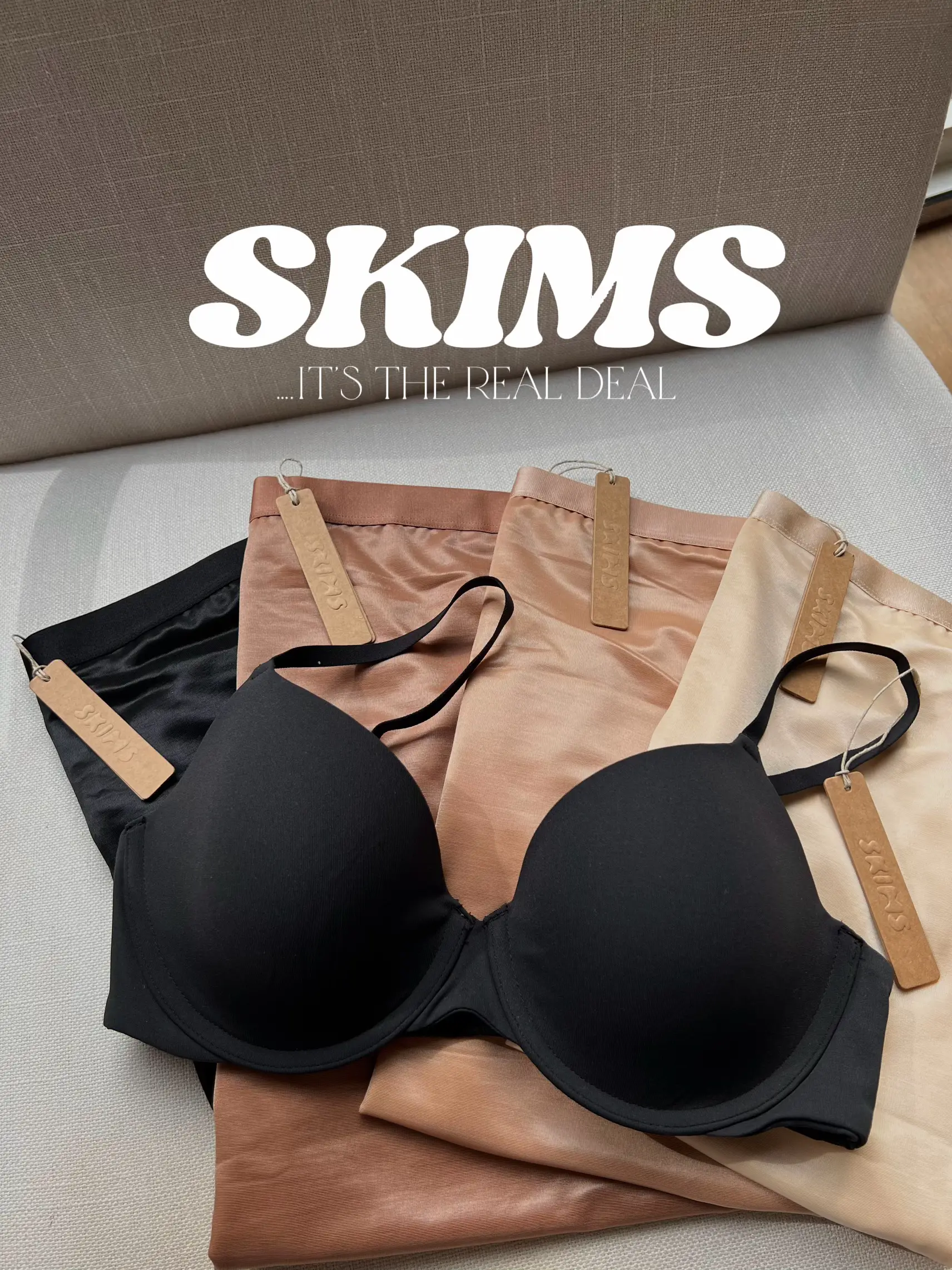 We Tried On Skims's Best-Selling Bra and Underwear—Read Our Honest Reviews