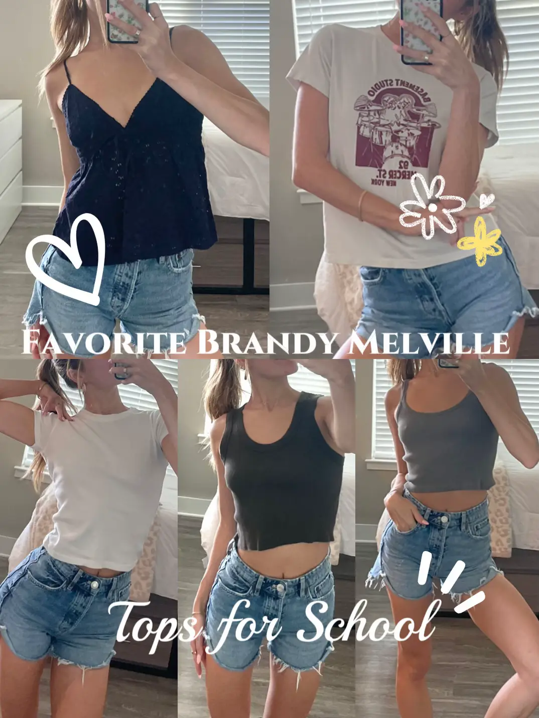 Brandy Melville Go-Tos for College🫶, Gallery posted by E M M A