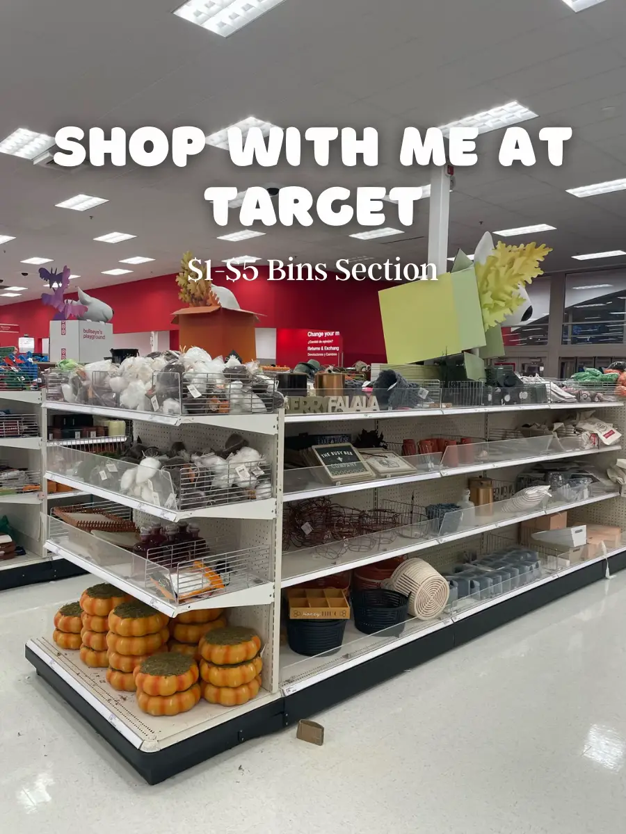 Shop With Me At Target | $1-$5 Bins 🧺 | Gallery posted by emelinechang |  Lemon8