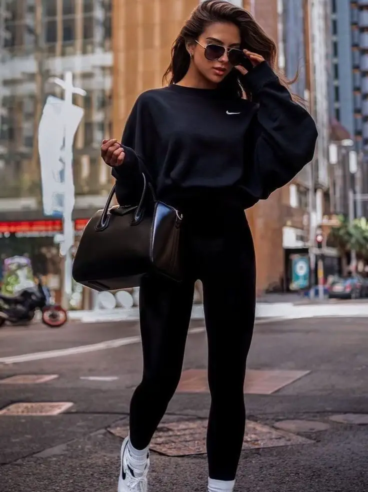 320 Best Black Leggings Outfit Ideas in 2024  outfits with leggings, black  leggings outfit, casual outfits