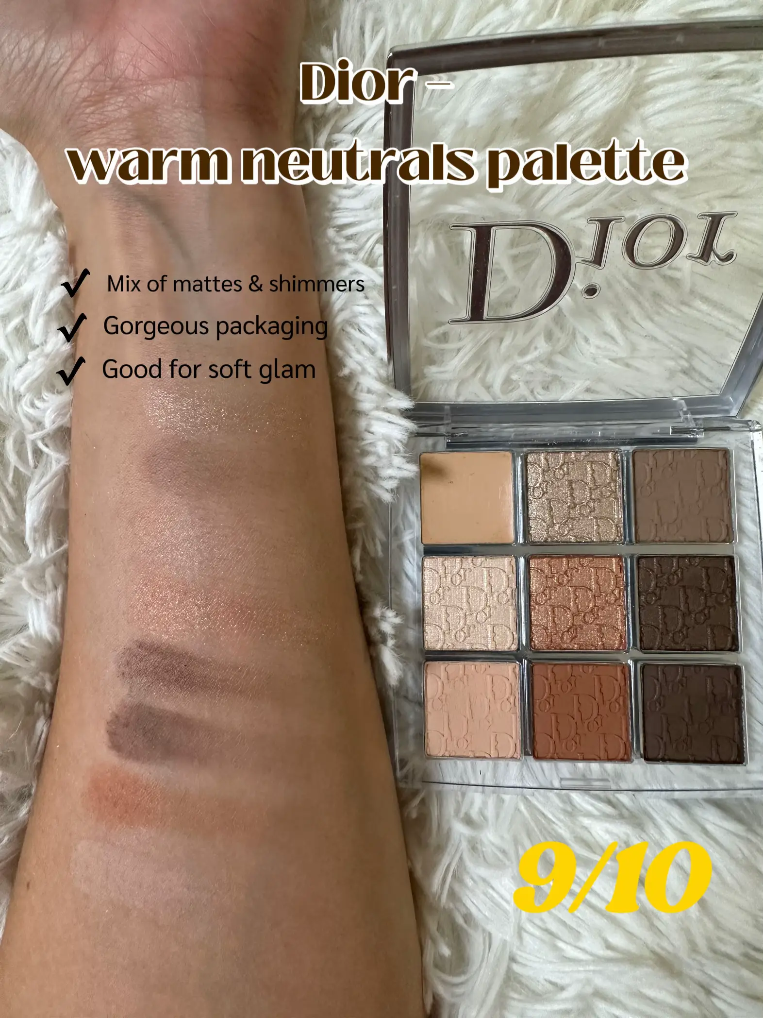 Dior eye palette warm clearance neutrals