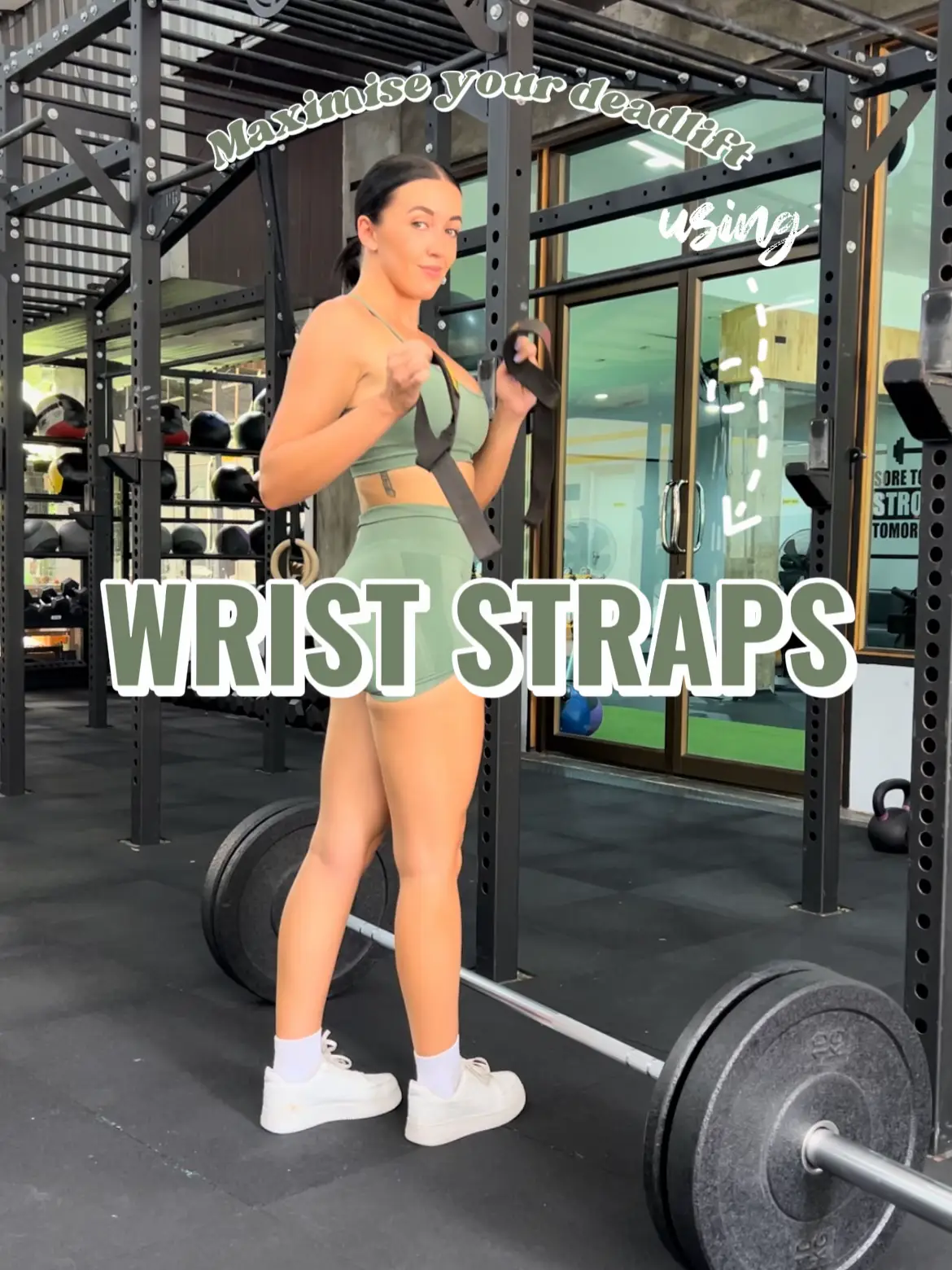 Wrist Straps: How & Why 🖤 Using straps helps stabilise our wrists and
