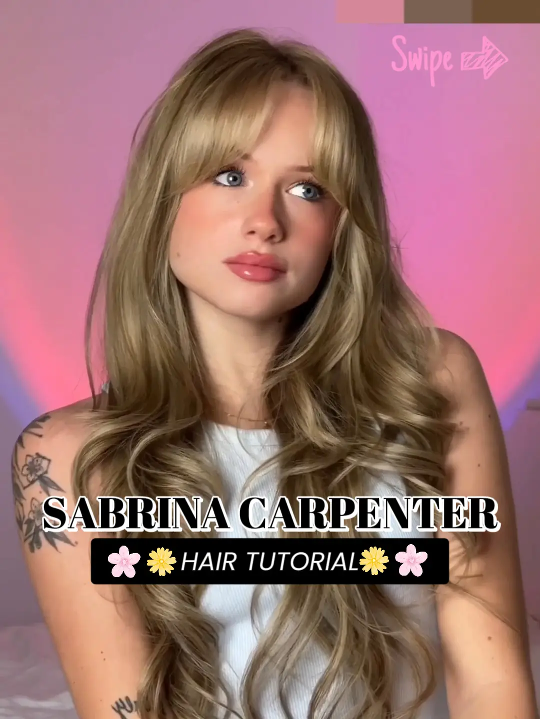 Sabrina Carpenter Natural Hair Color