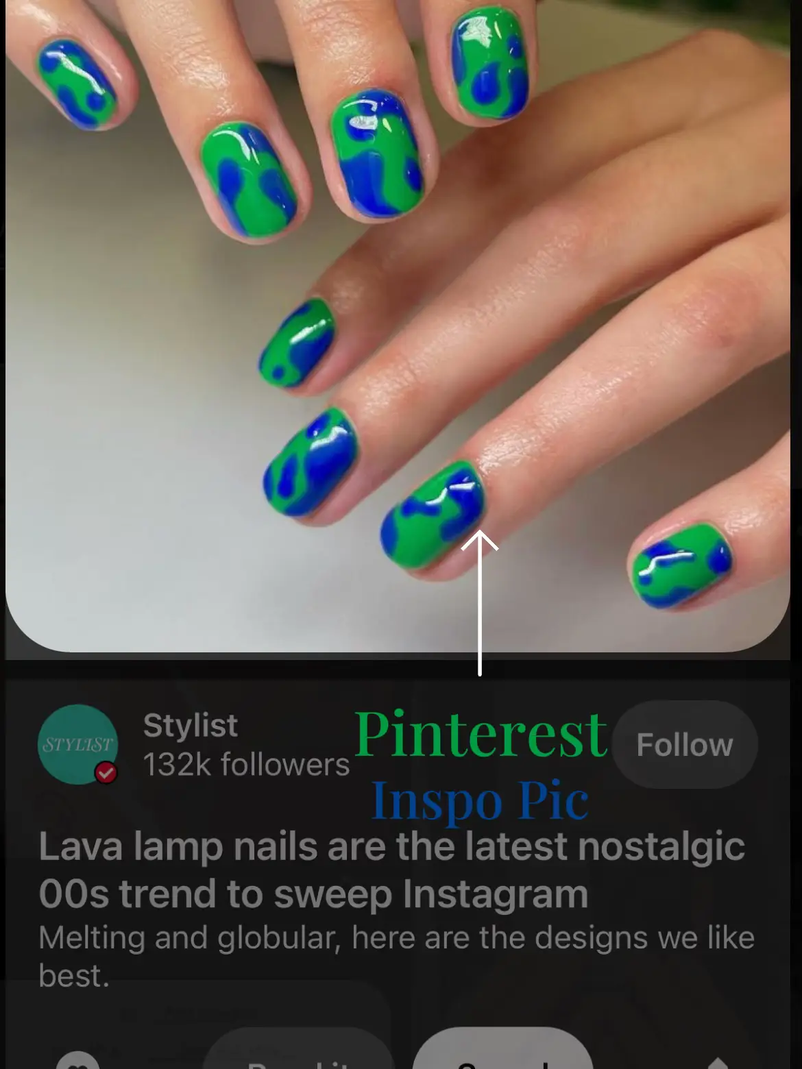 Lava Lamp Nails Are Trending On Instagram