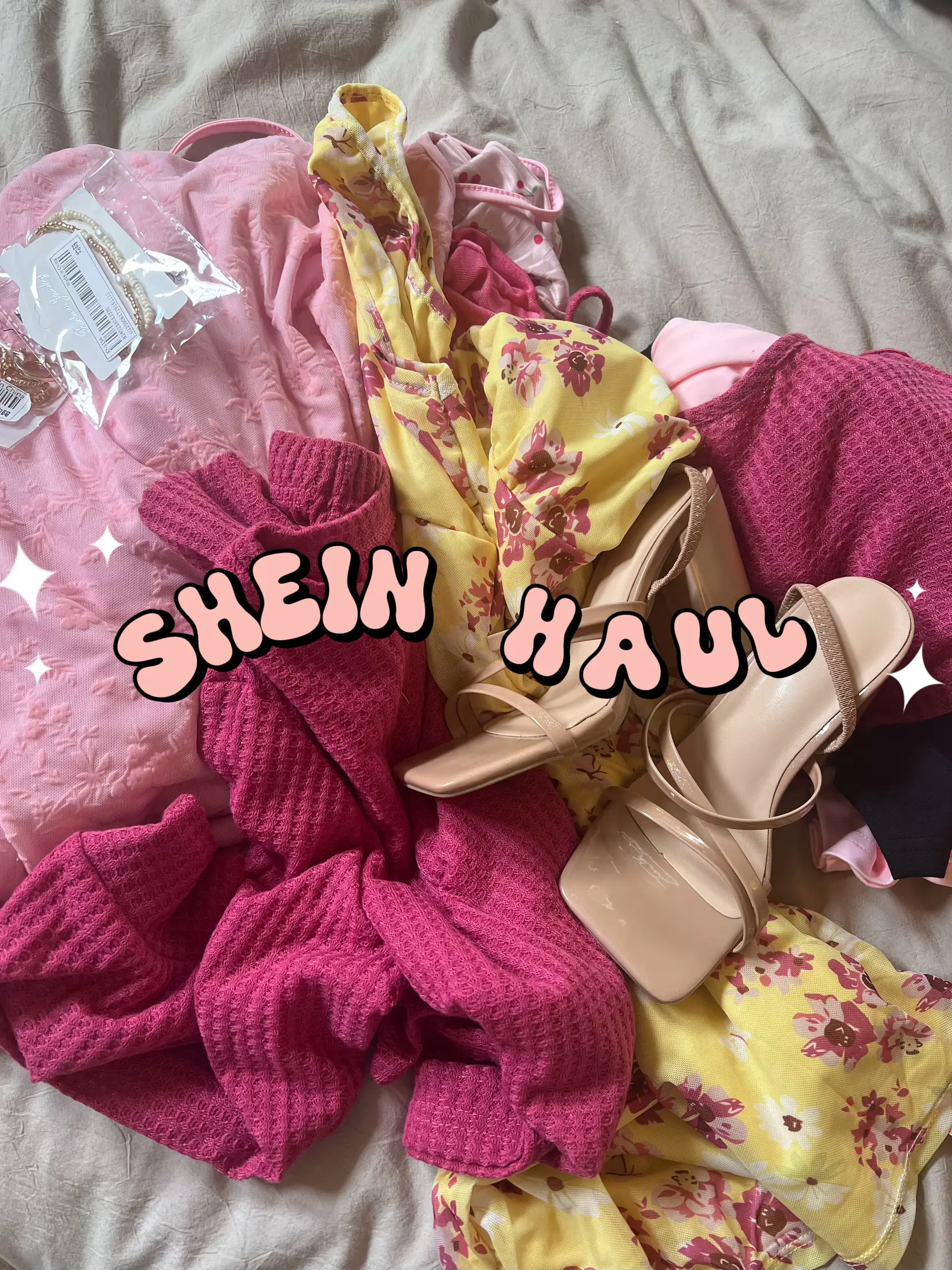 SHEIN -Try On- FASHION & CLOTHING HAUL 2022: SKIMS DUPES + WORKOUT SETS +  JEWELRY #shein #sheinhaul 