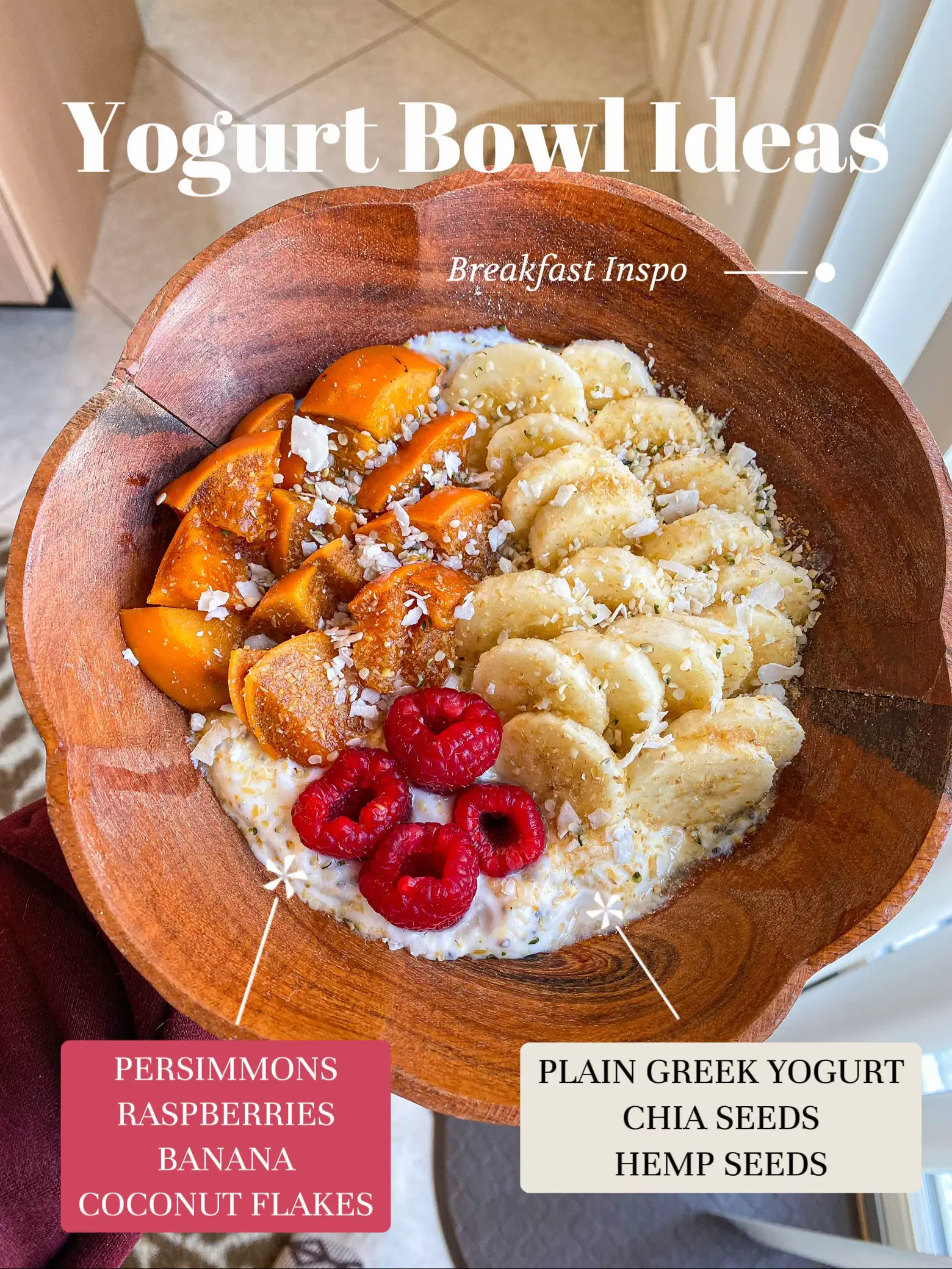 Yogurt Bowl Breakfast Inspo Gallery posted by asli 🧚🏼‍♀️ Lemon8