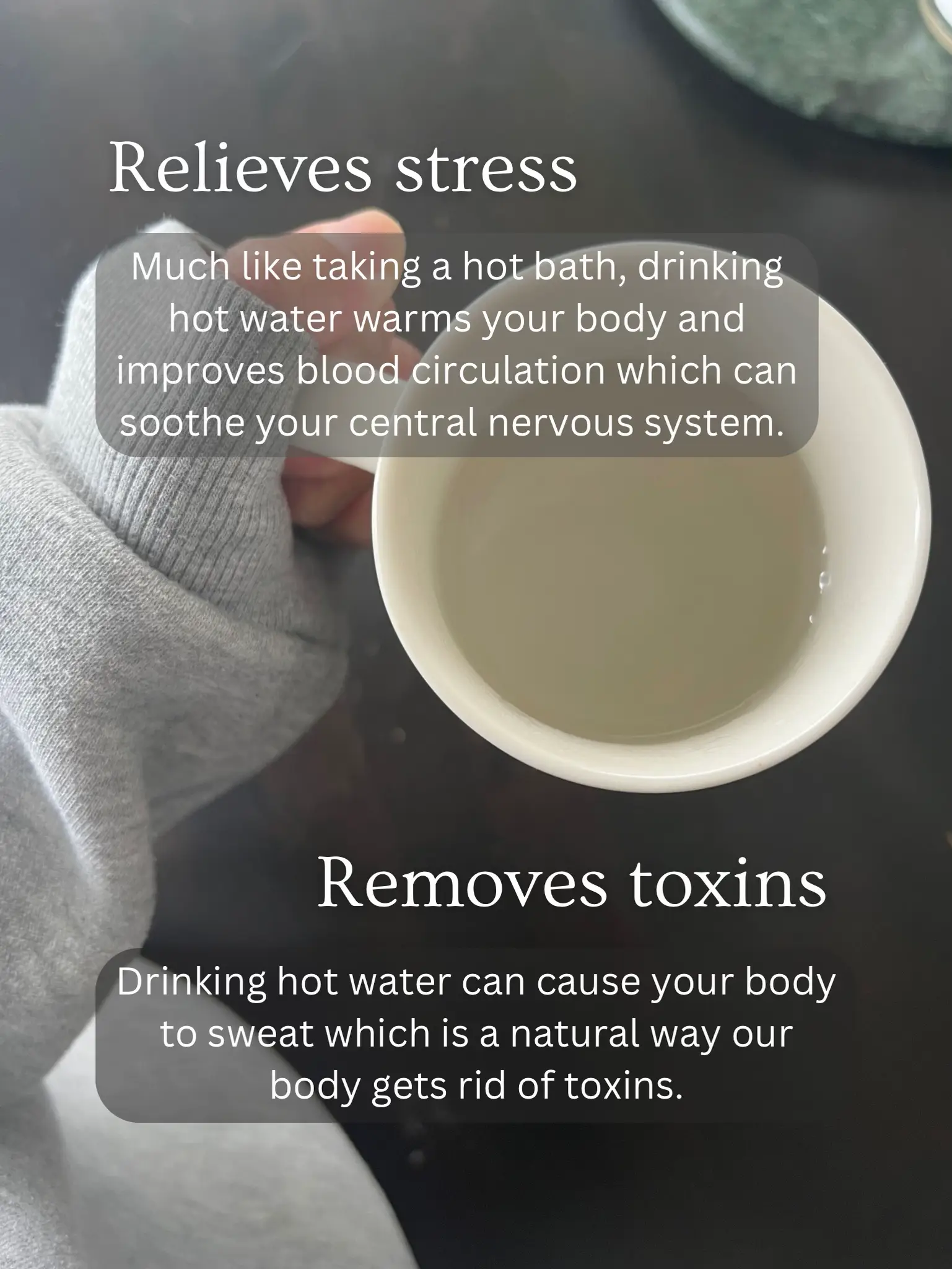 Benefits Of Drinking Hot Water