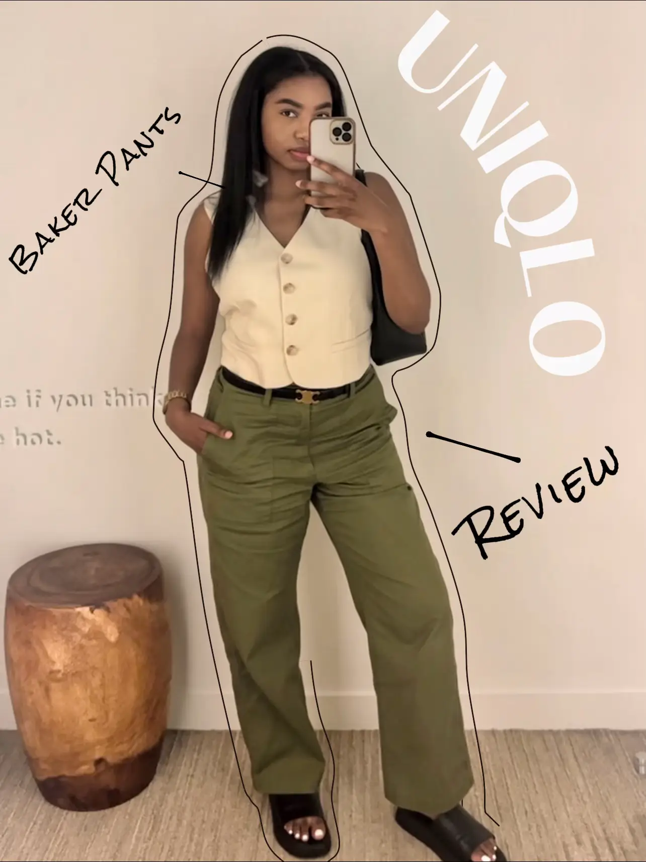 Uniqlo Baker Pants Review | Gallery posted by Laila | Lemon8