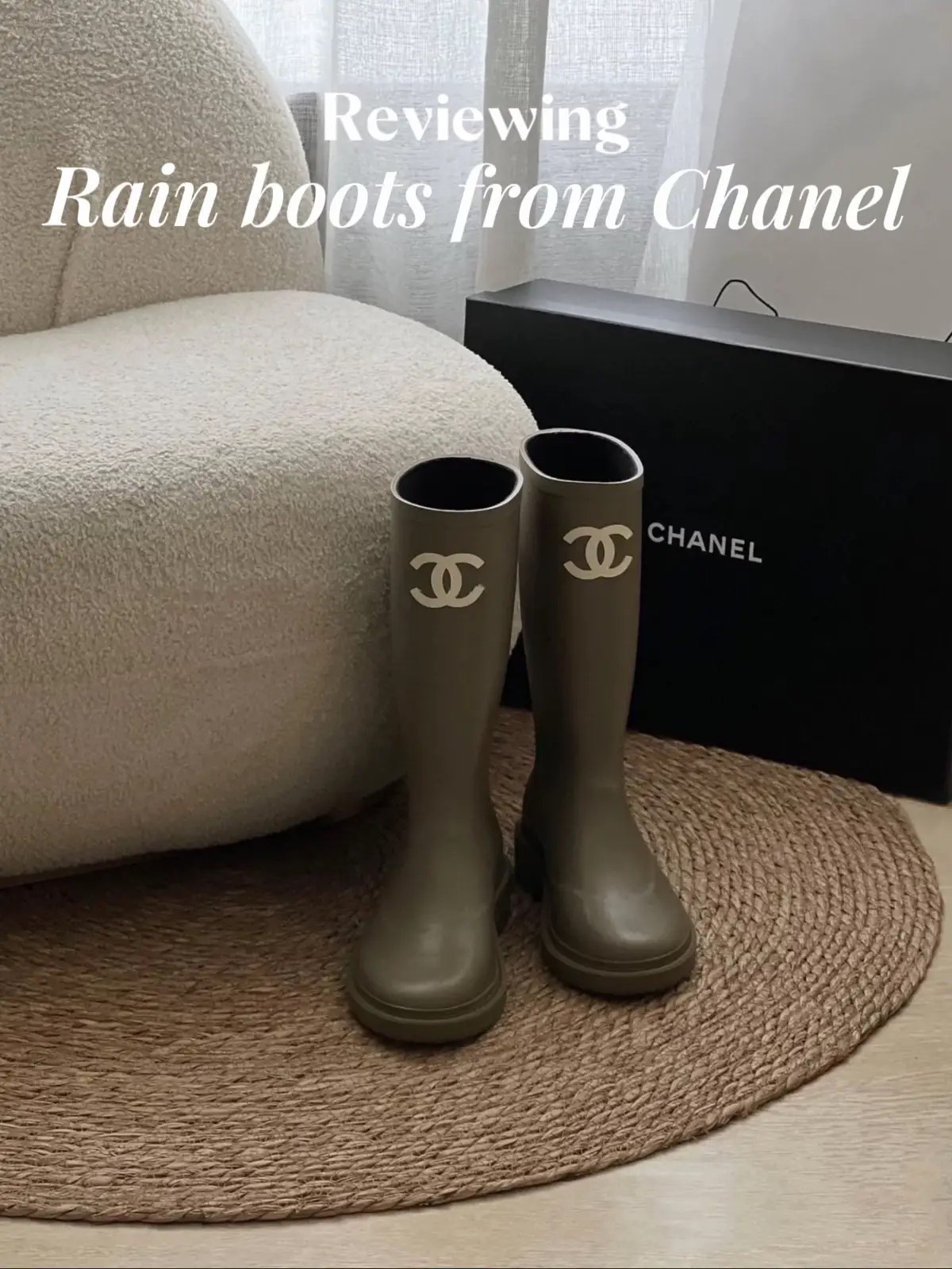 Reviewing Rain Boots from Chanel, Gallery posted by Ashy Patterson