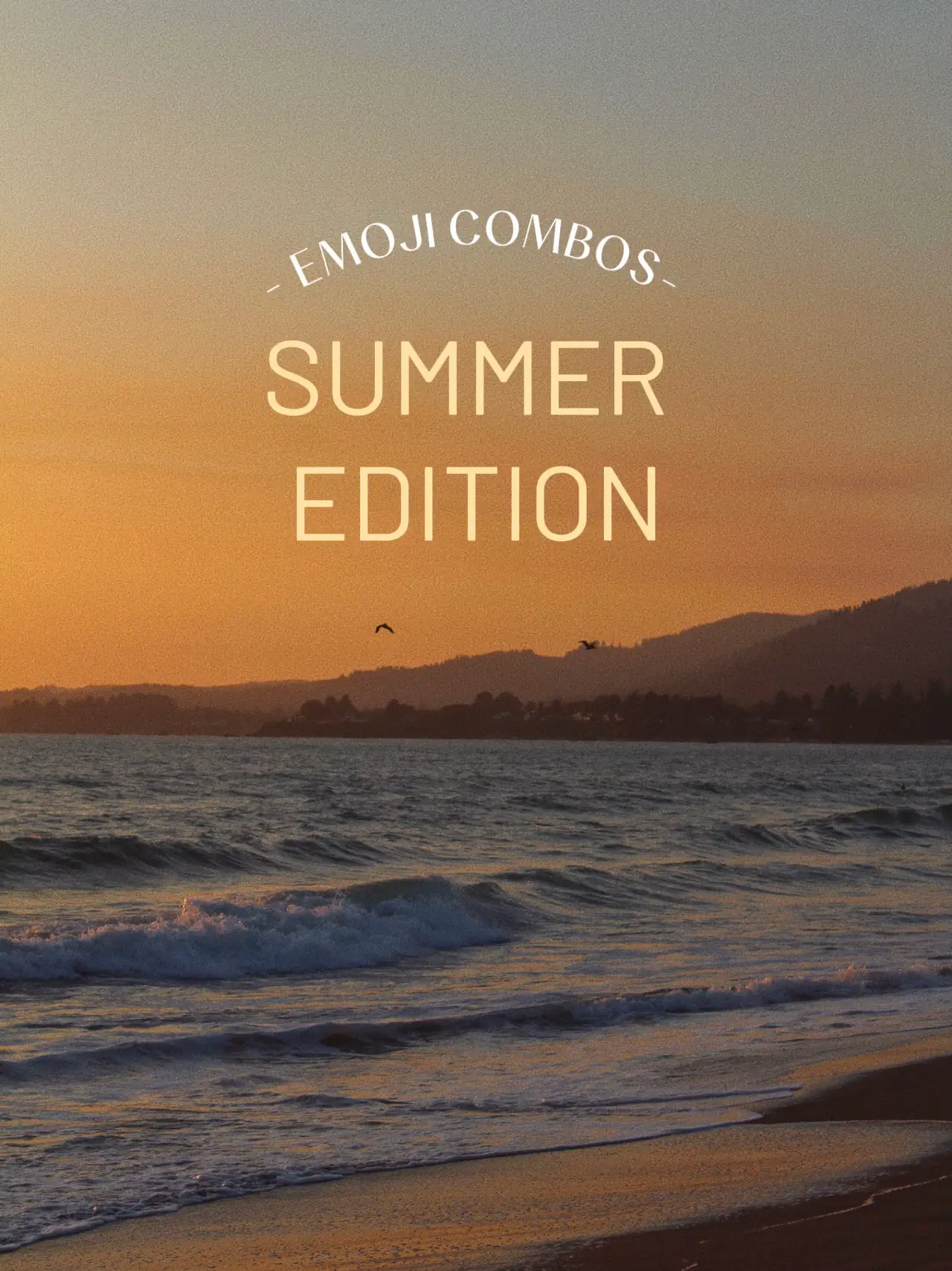 Summer Emoji Combos - poig3l5
