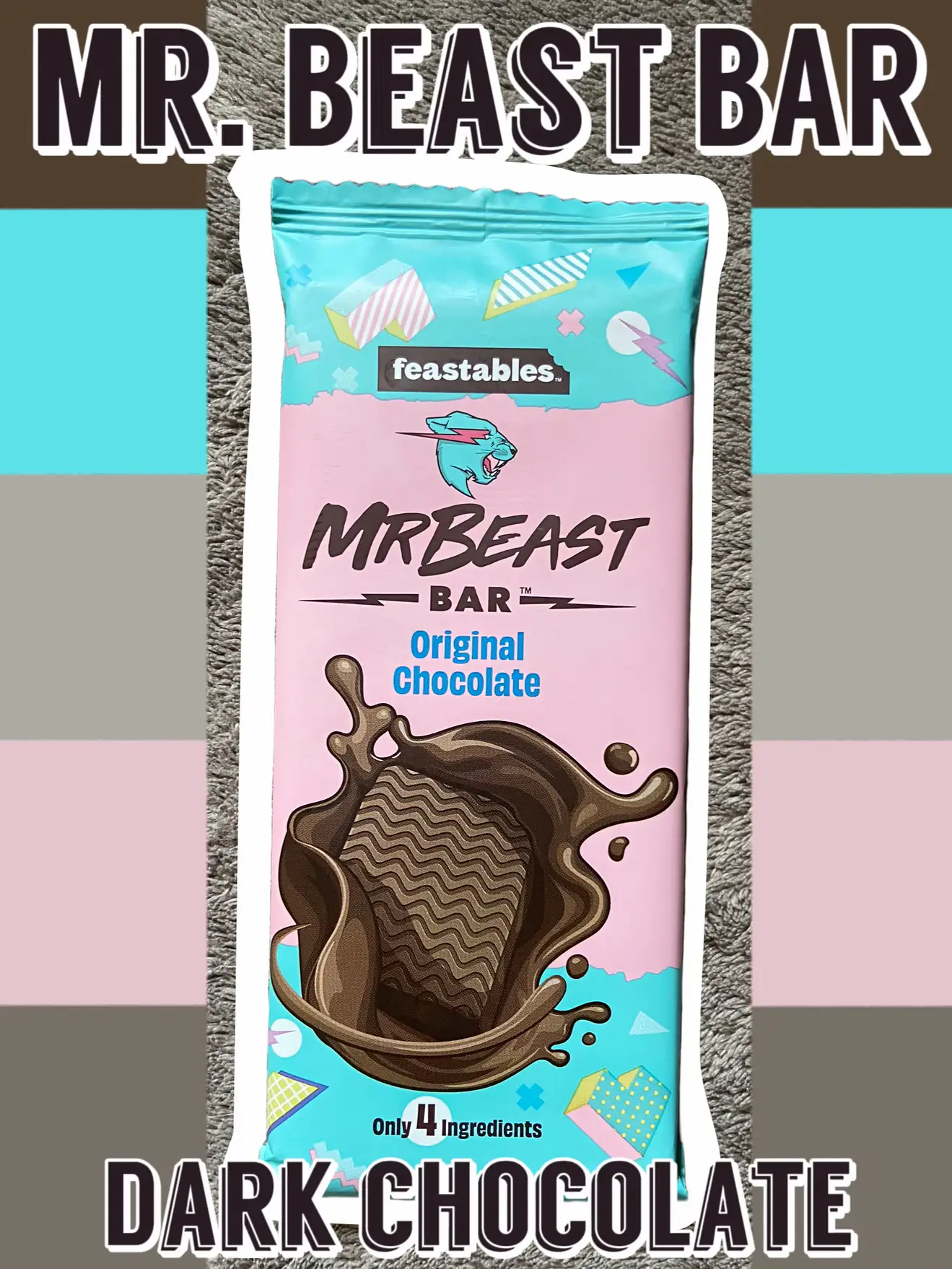 Feastables Mr. Beast Chocolate Bar various Varieties 
