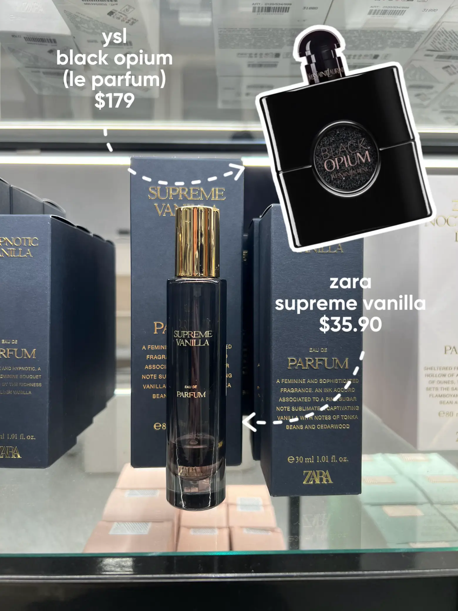 Black opium parfum discount dupe