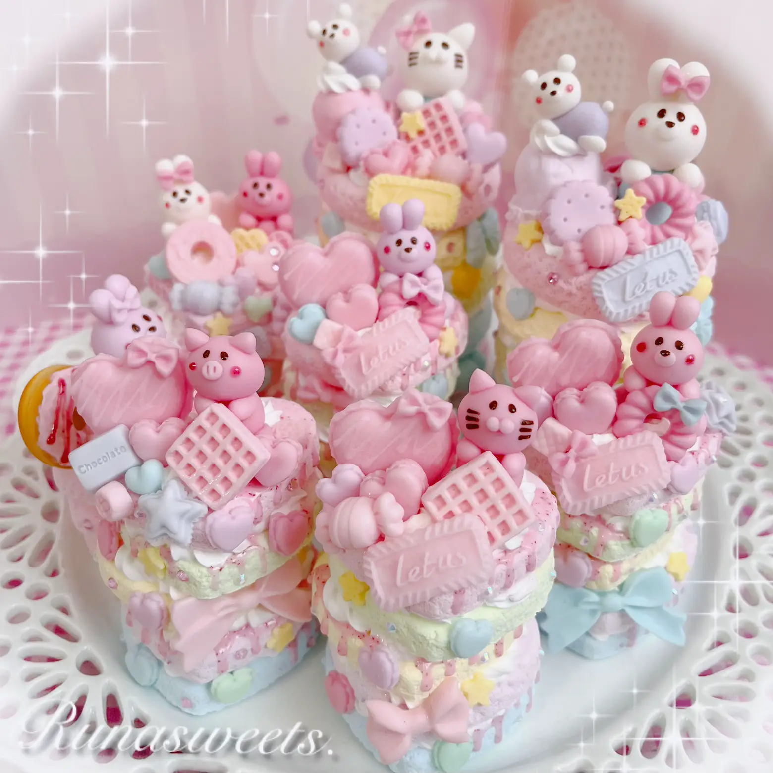 ゆめかわパンケーキ♡ぶたさん ゆめかわパンケーキ♡ぶたさん