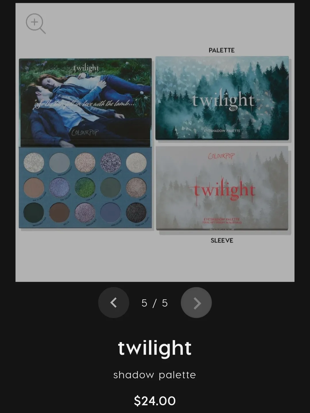 Twilight x ColourPop Restock: Where to Shop the Collection