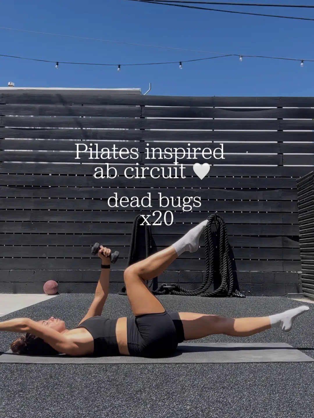 Wall Pilates (abs workout), Video published by Jerrica J