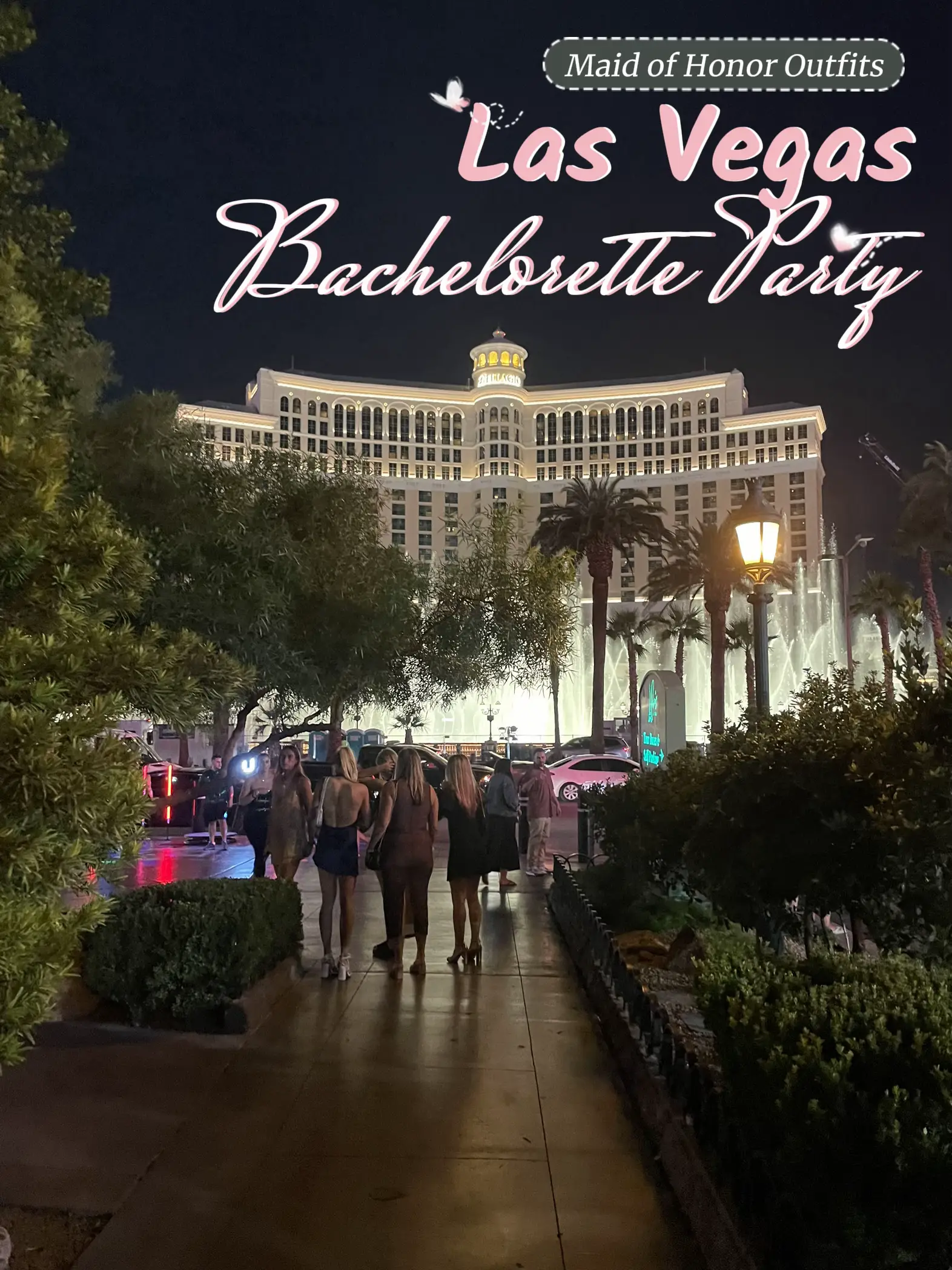 Bachelorette Party - Vegas Worthy Outfits, Jet Set Girls