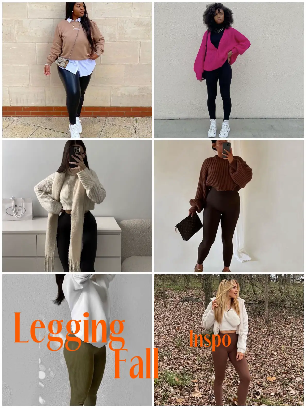Trendy Fall Outfits for 2023. Oversized Sweater and Leggings:, by  Magi_the_magnificent