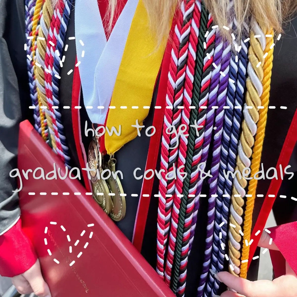graduation cords & medals ) Gallery posted by ☆ Lemon8