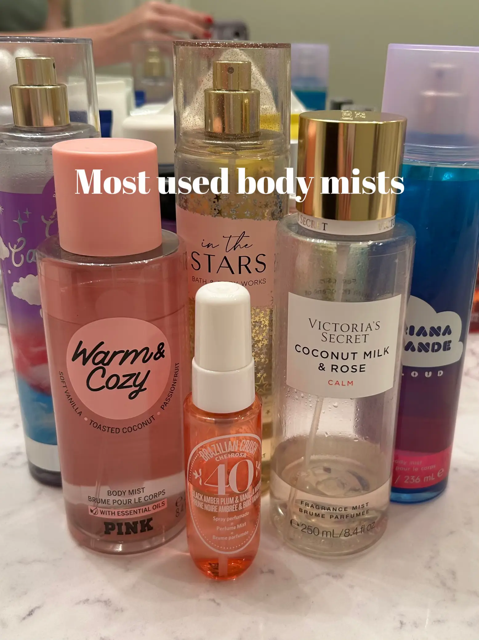 Most used body mists, Gallery posted by Julia Like