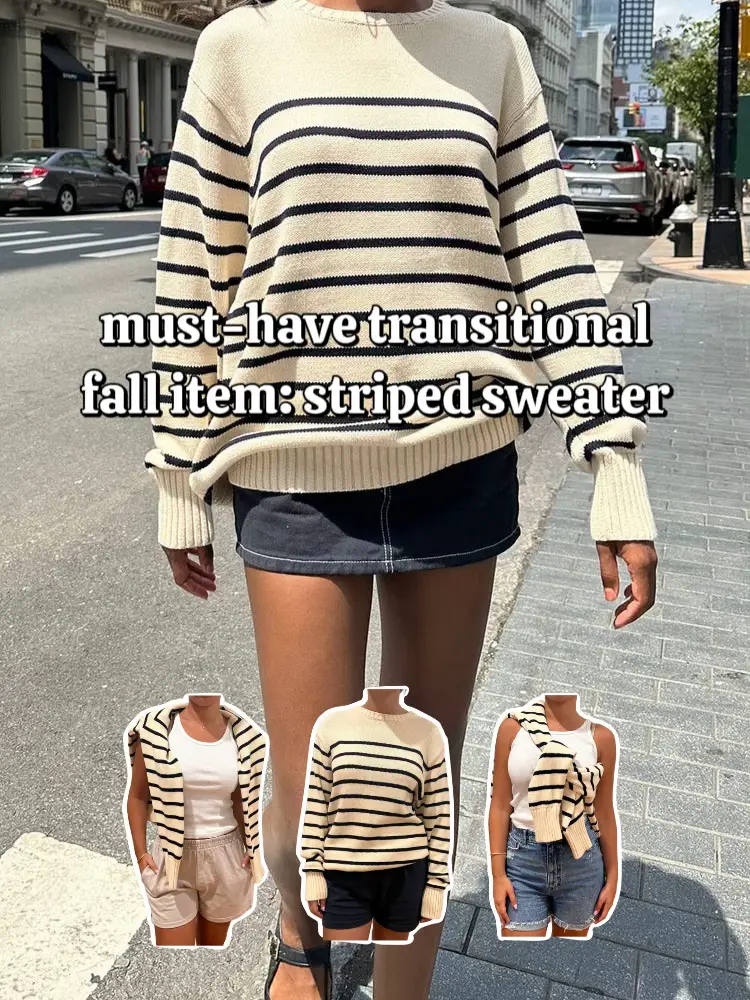Arket's viral striped Breton jumper is back in stock for autumn