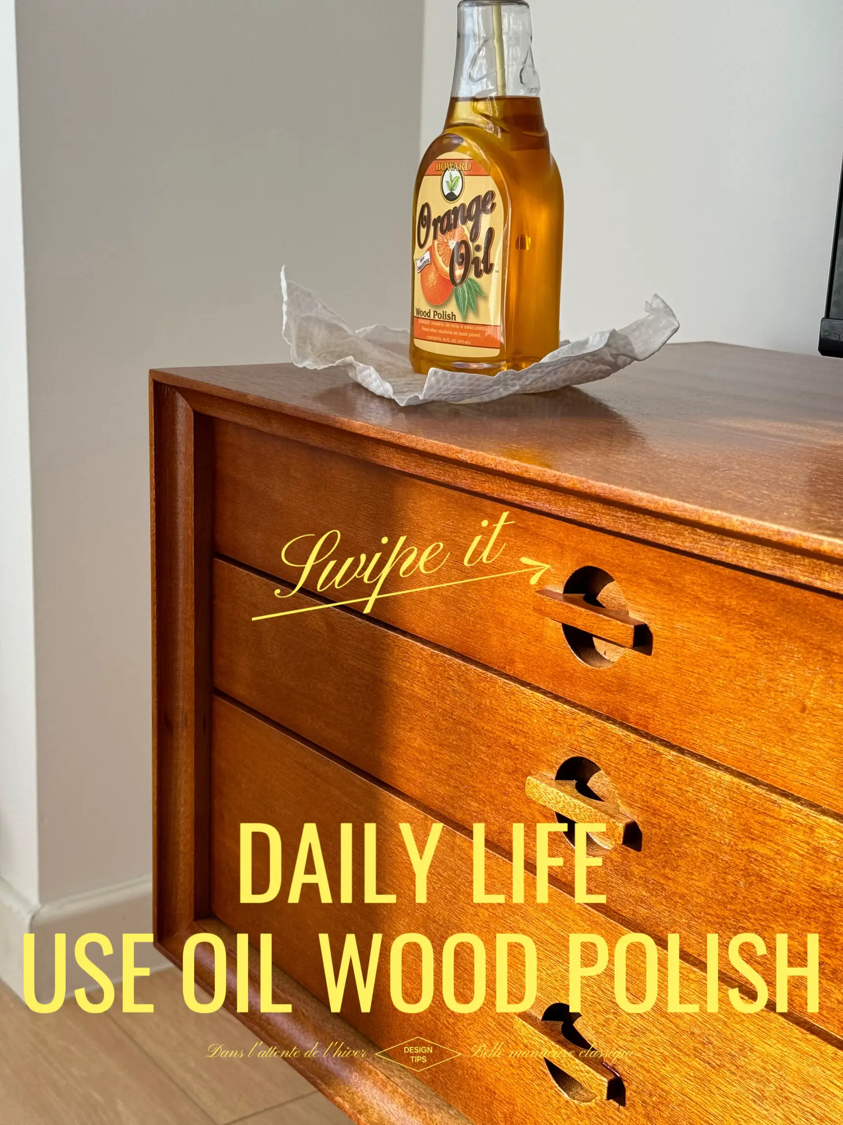 Daily Life Use Wood Polish Oil Gallery posted by xoxo Lemon8