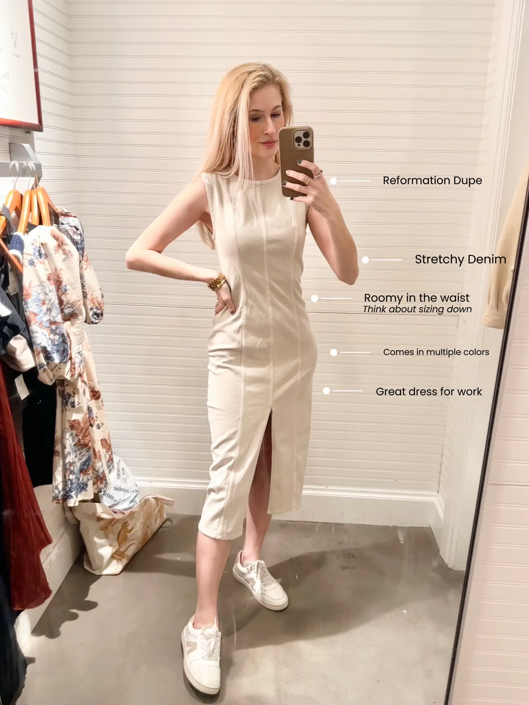I wear this flattering $30 midi dress all the time, and everybody thinks  it's the $250 Réalisation Par dress - Yahoo Sports