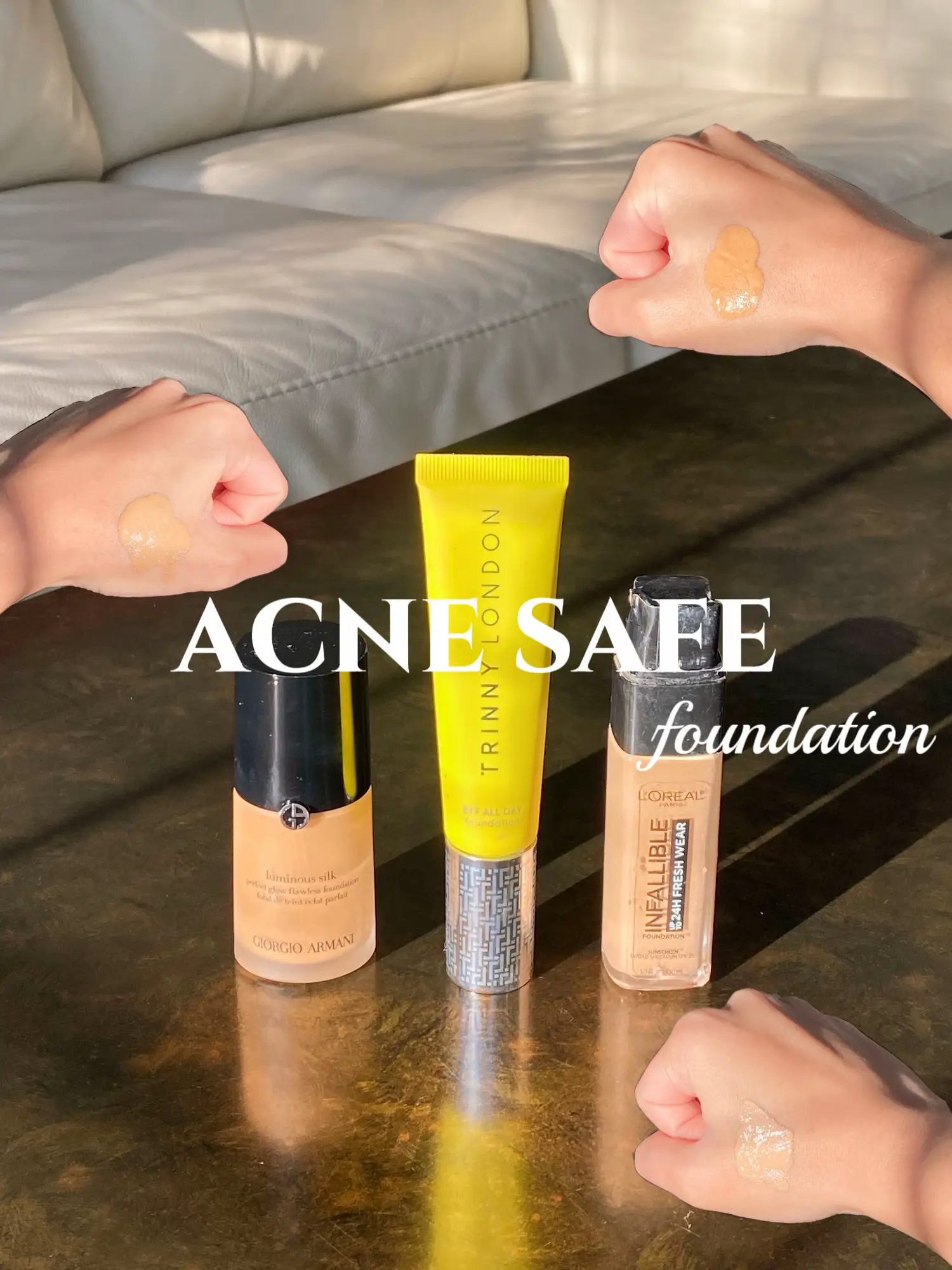 Acne Safe Foundations Gallery posted by Lexi Ludgate Lemon8