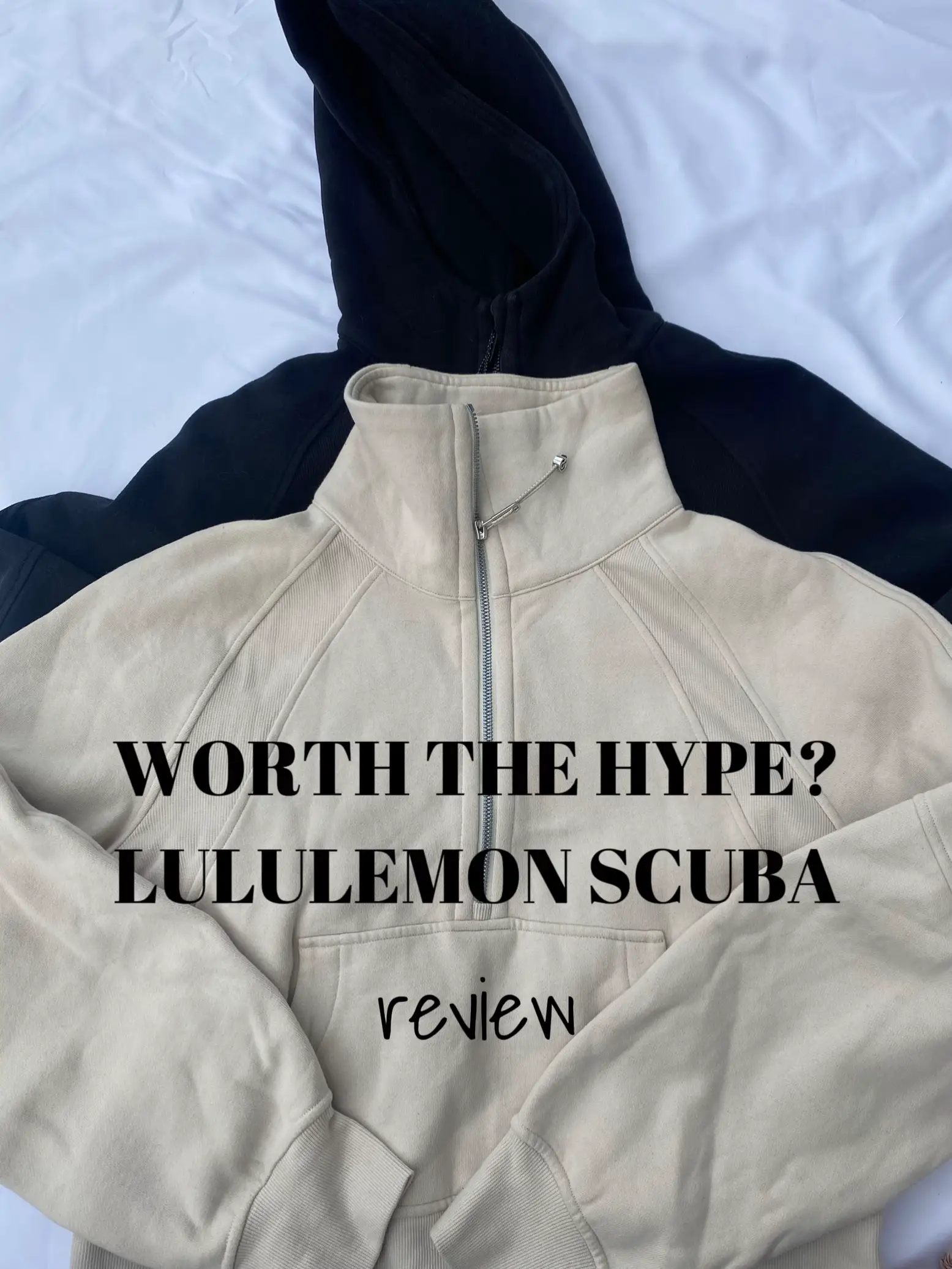 lululemon full zip scuba hoodie size 6 vs 8｜TikTok Search