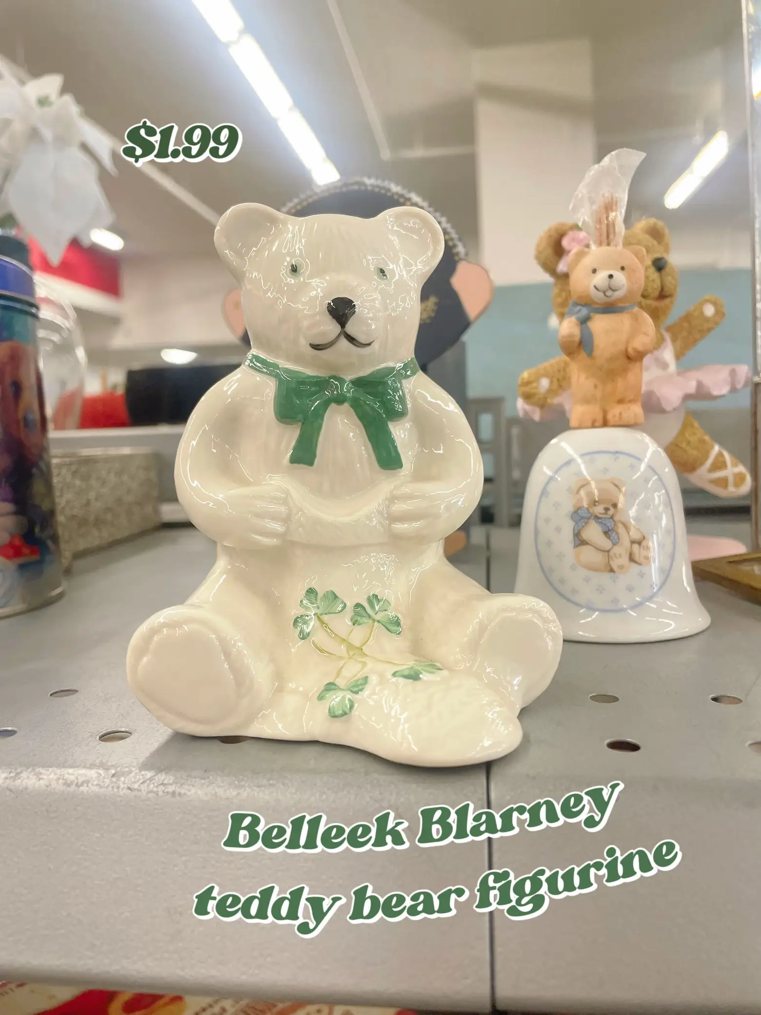 Antique teddy bear cookie jar