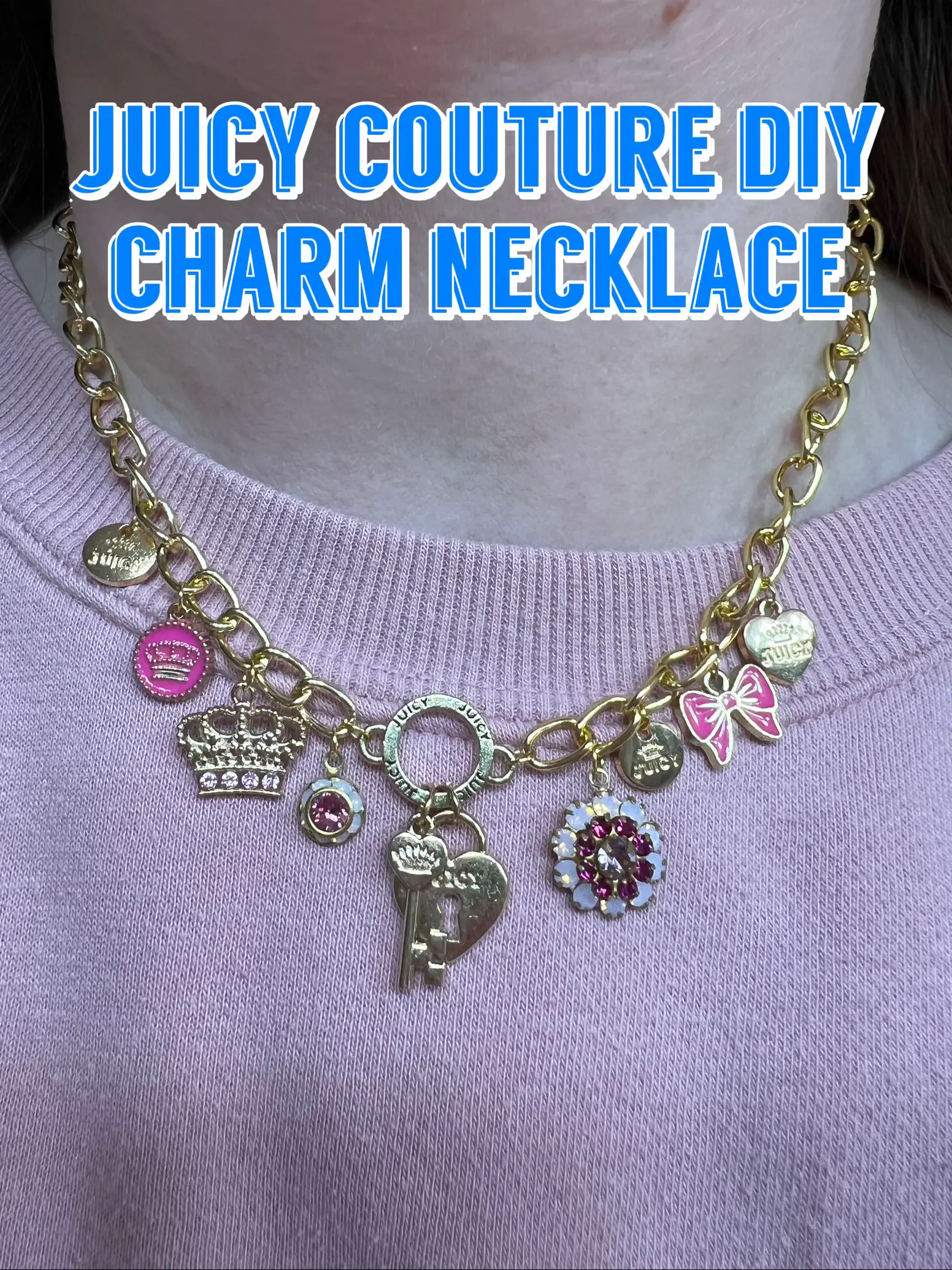 Juicy couture DIY charm necklace, Gallery posted by Tori