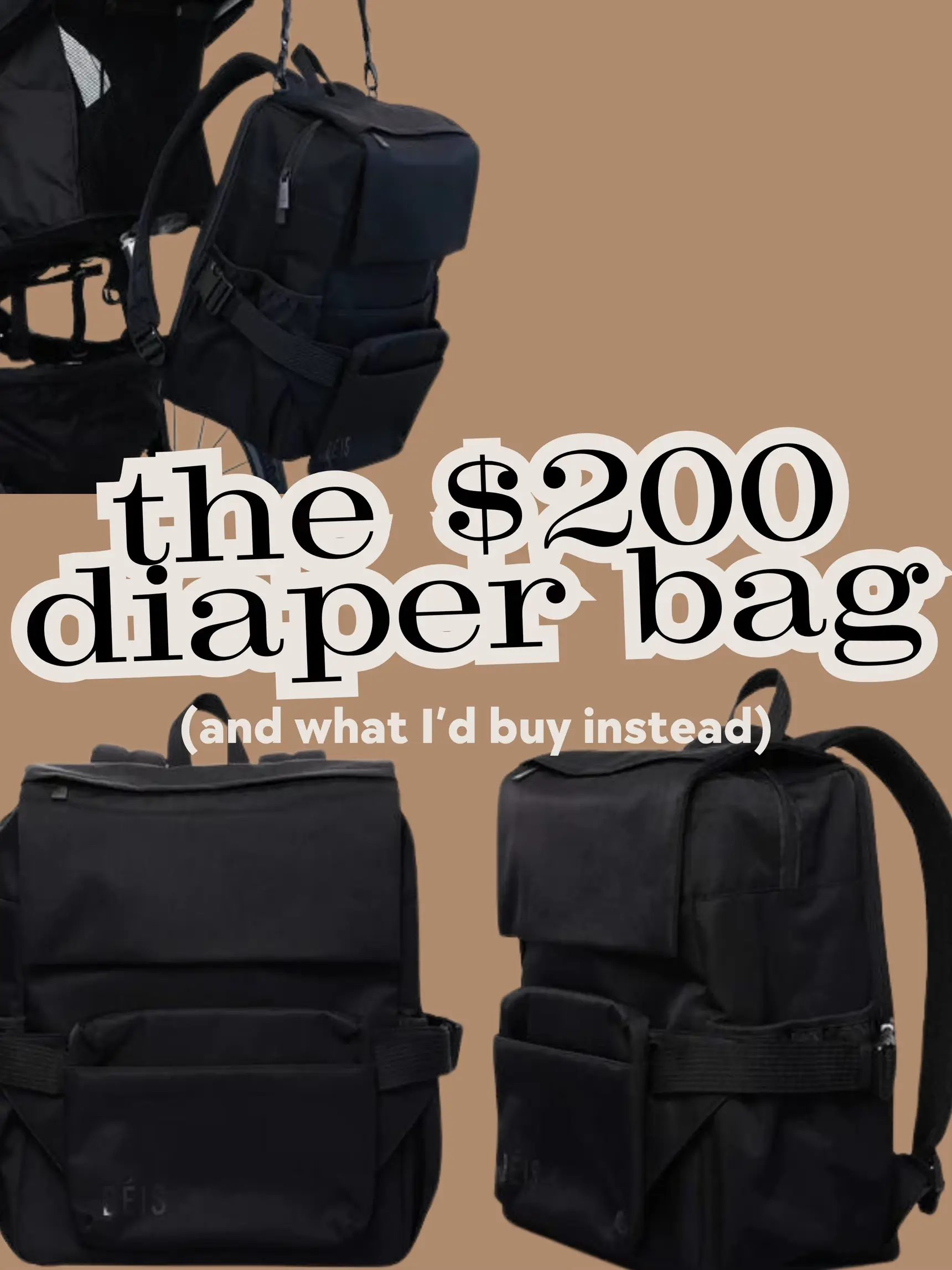 boujee diaper bag