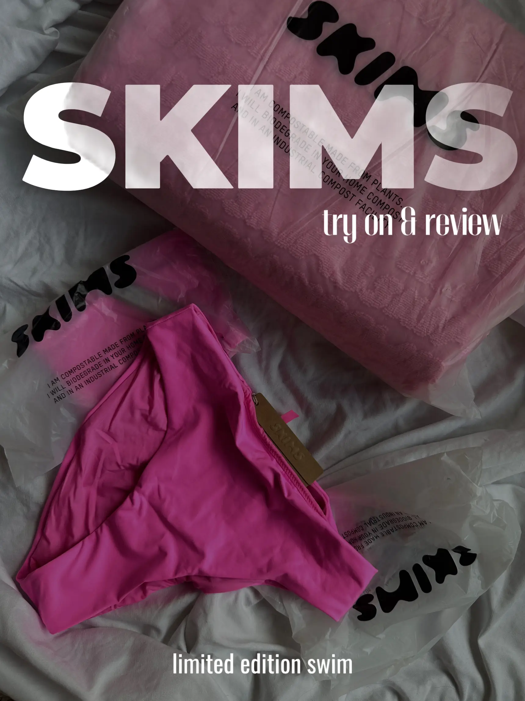 SKIMS Fall Ready  Cotton Fleece Try On & Review 
