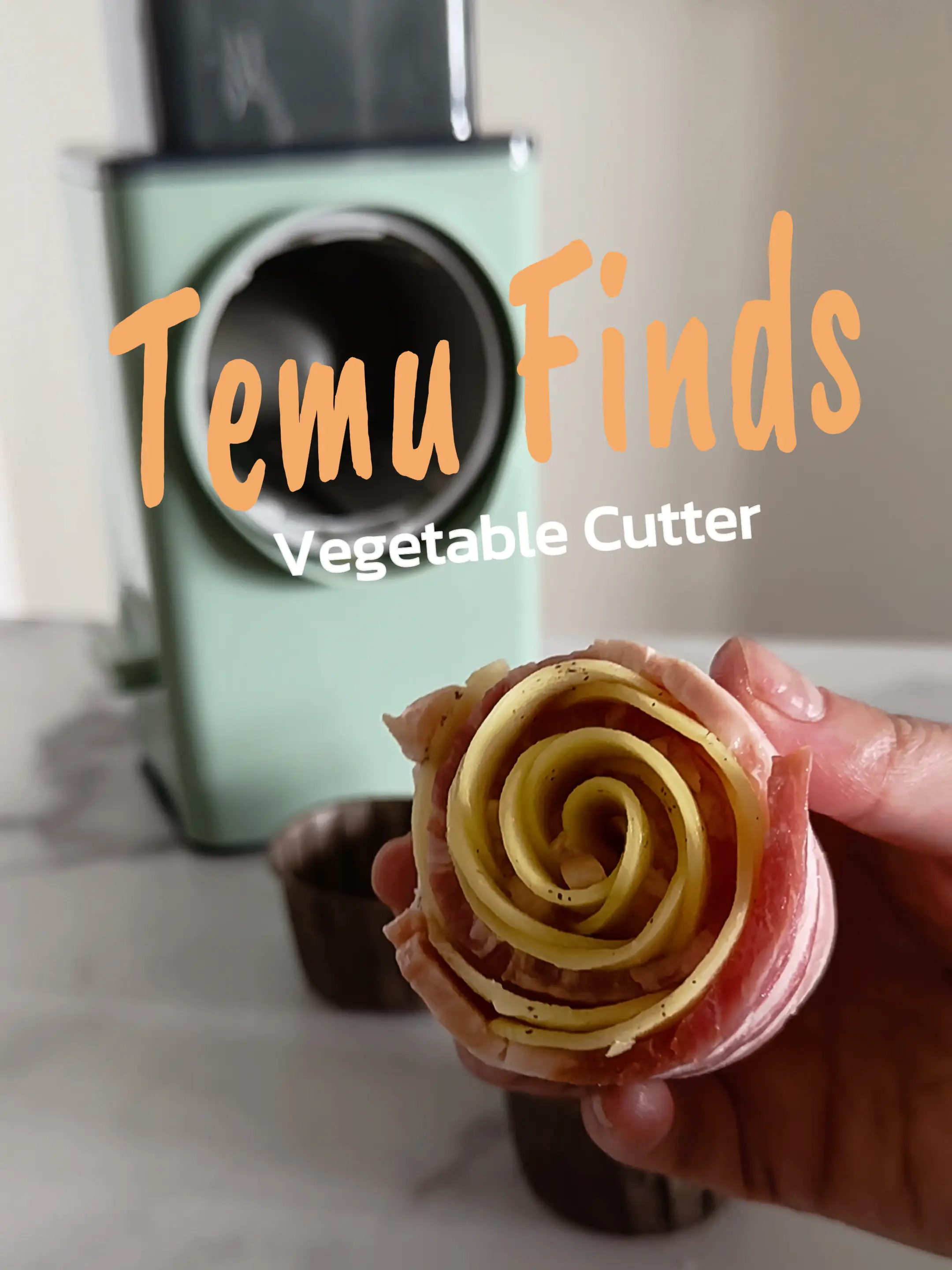 Effortlessly Veggies With This Multifunctional - Temu