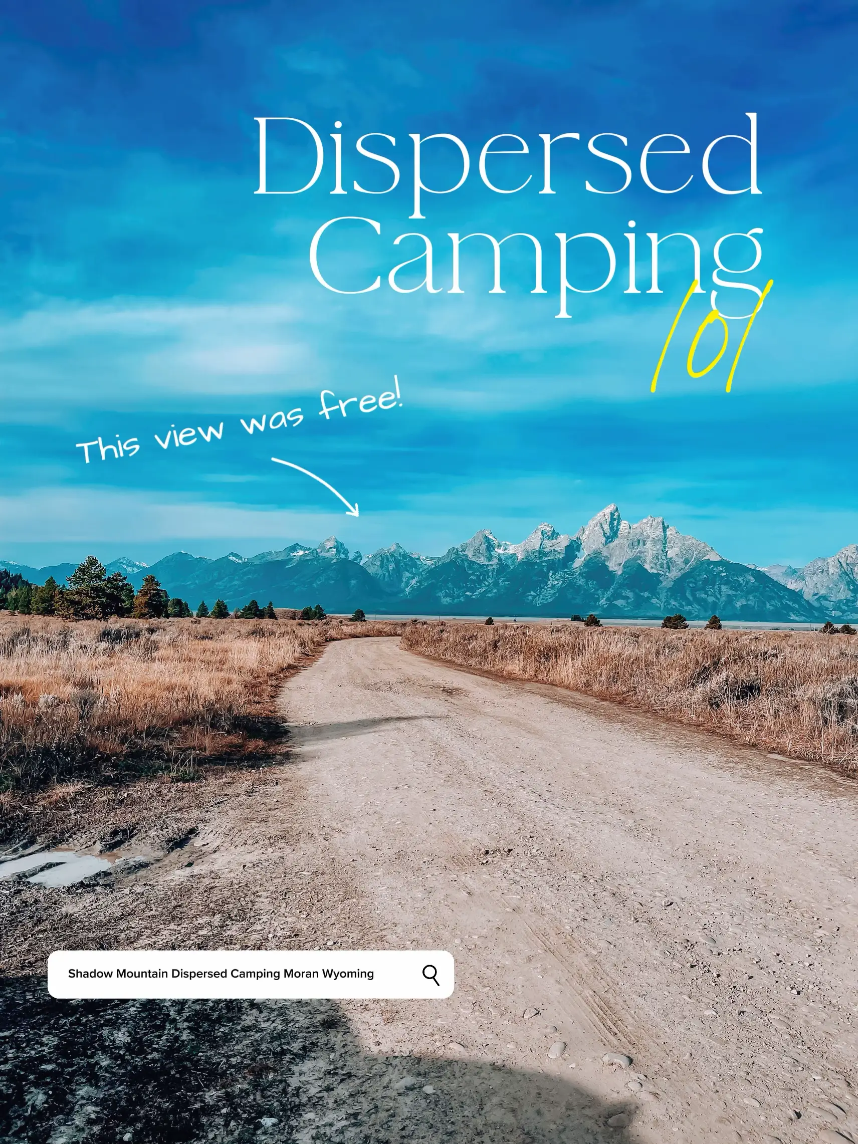 Your 101 Guide to Dispersed Camping