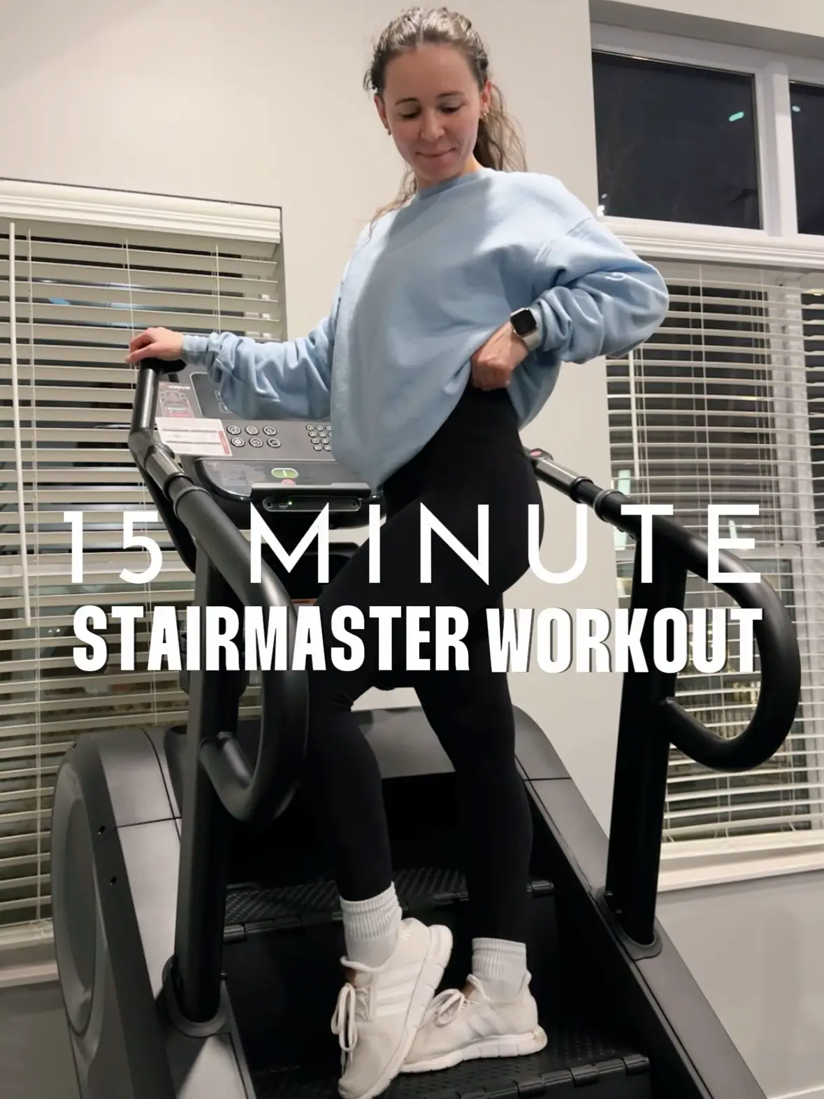 15 minute stair master workout