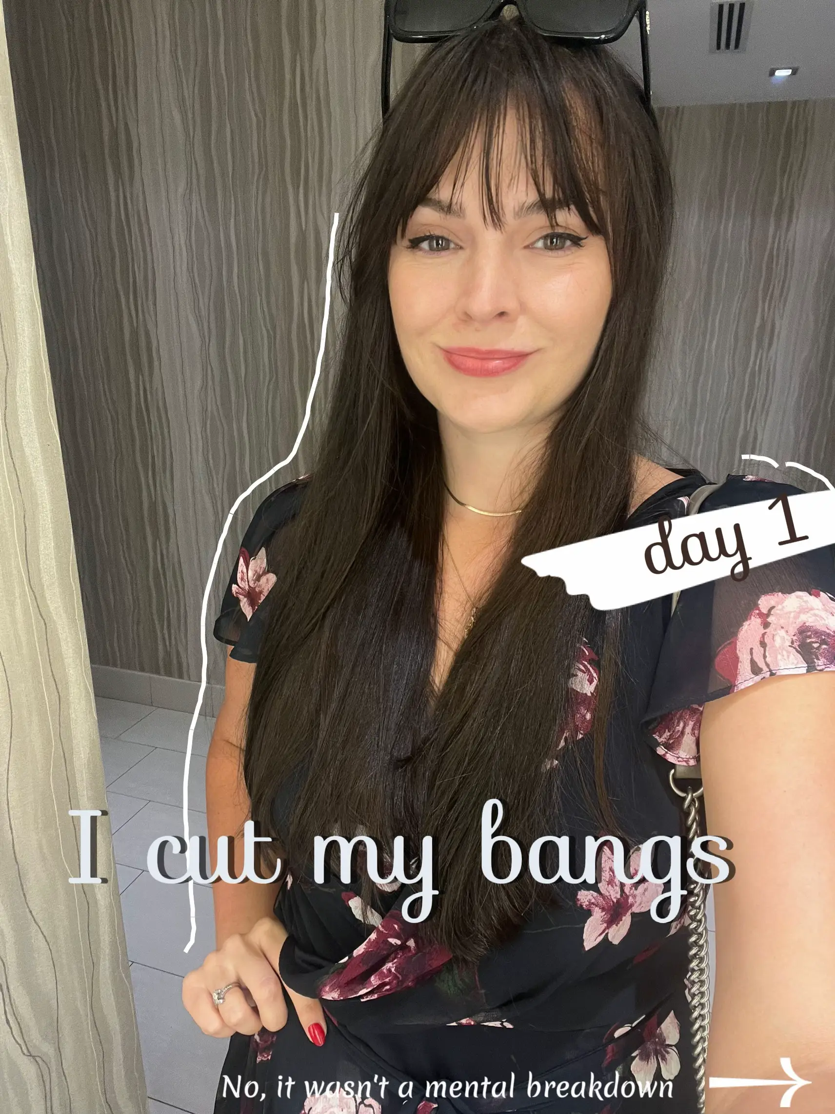 I cut my bangs Gallery posted by Angelina Lemon8
