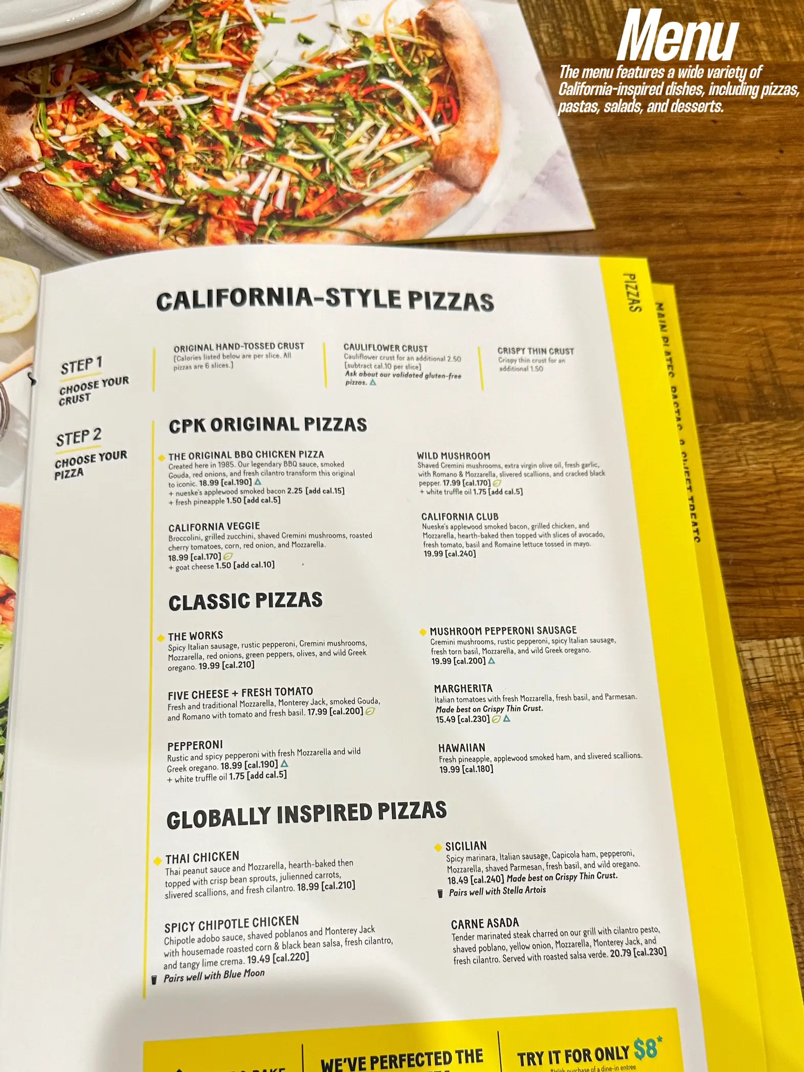 California Pizza Kitchen Casual Dining