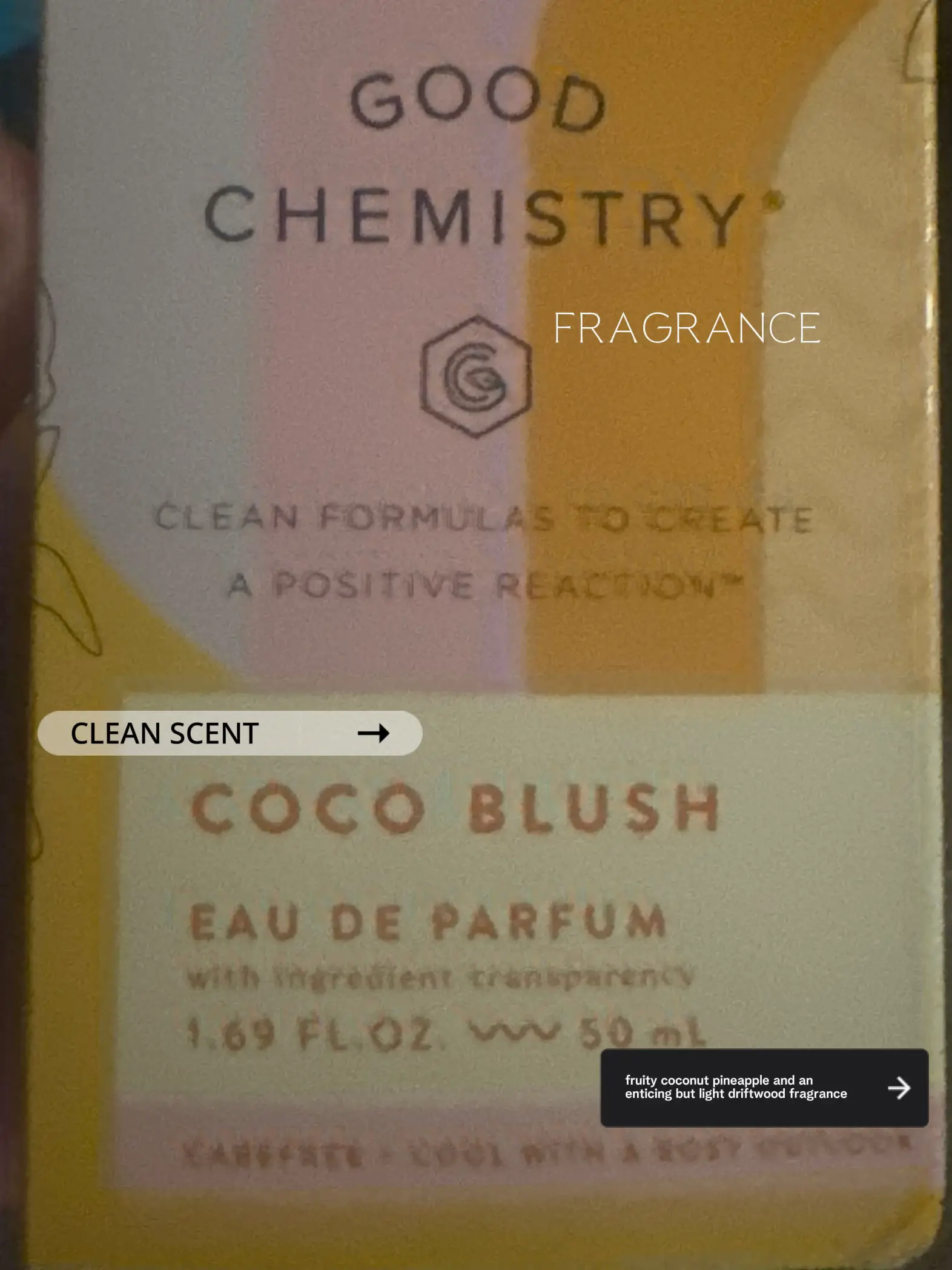 Good Chemistry Eau De Parfum, Coco Blush - 1.69 fl oz