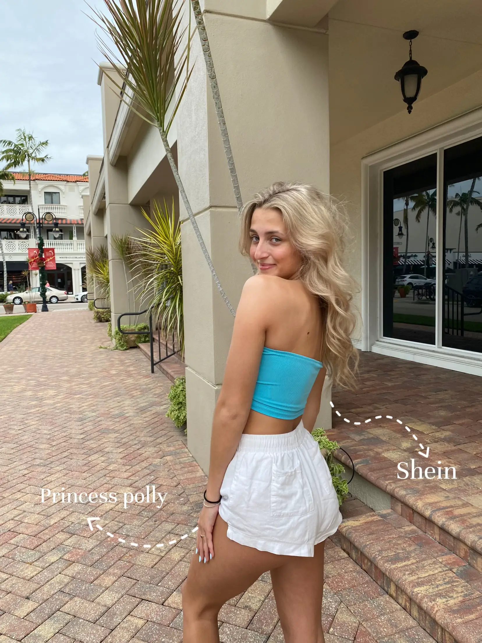 SHEIN SXY Figure & Letter Graphic Split Side Tee ⋆ Women's Store