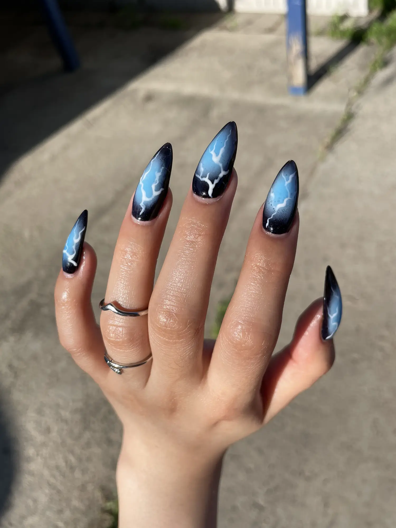 Gel Polish Thunder Blue