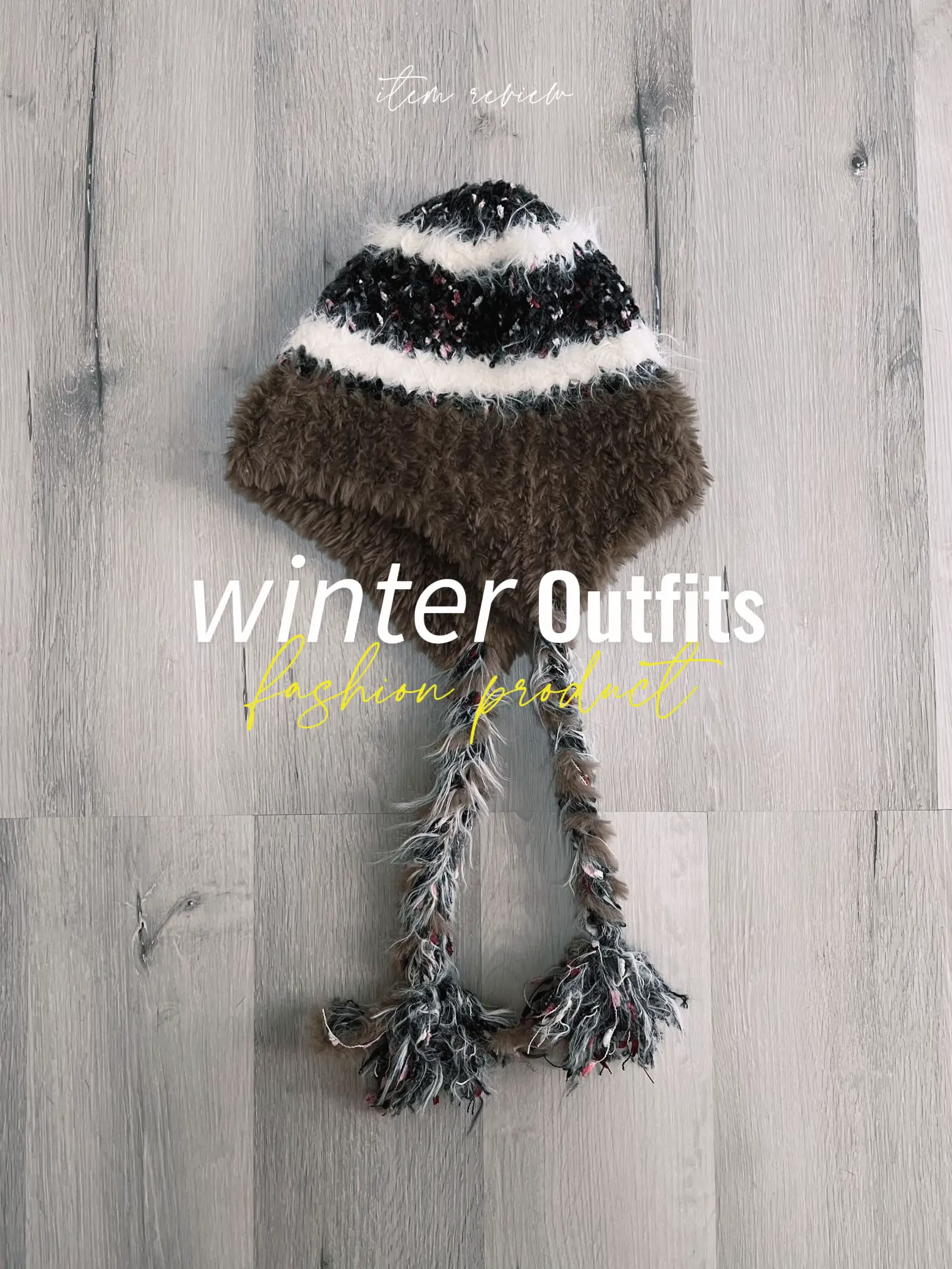 MONCLER ニット帽 L グレー ポンポン付き