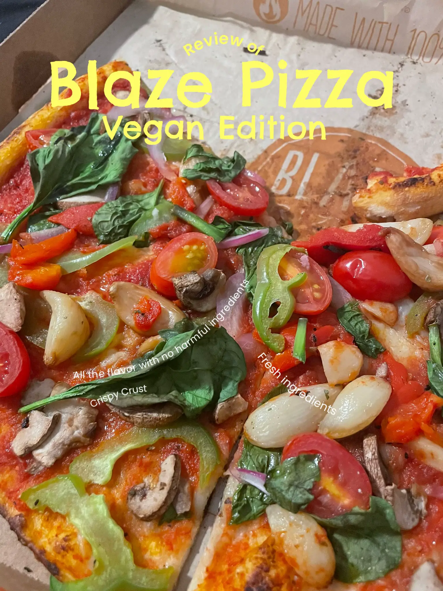 Review of Blaze Pizza- Vegan Edition | Gallery posted by Tayzha 💛🧡 | Lemon8