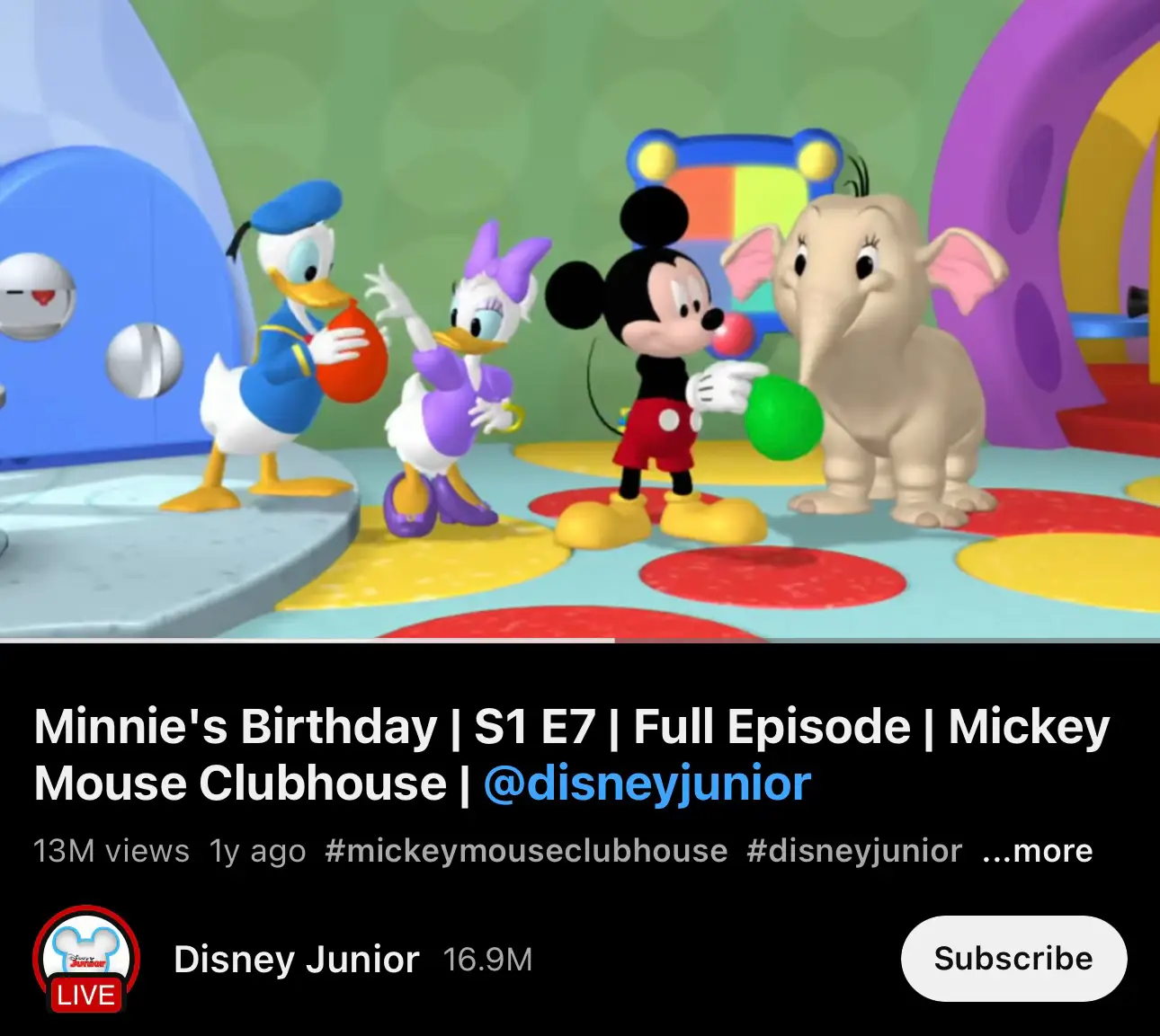 Minnie's Birthday, S1 E7, Full Episode