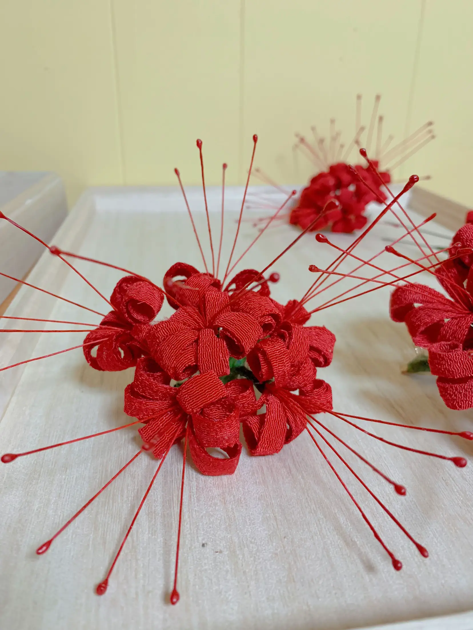 ☆夏祭り・ミニチュア・着物・浴衣・紫陽花・ちりめん・吊るし飾り