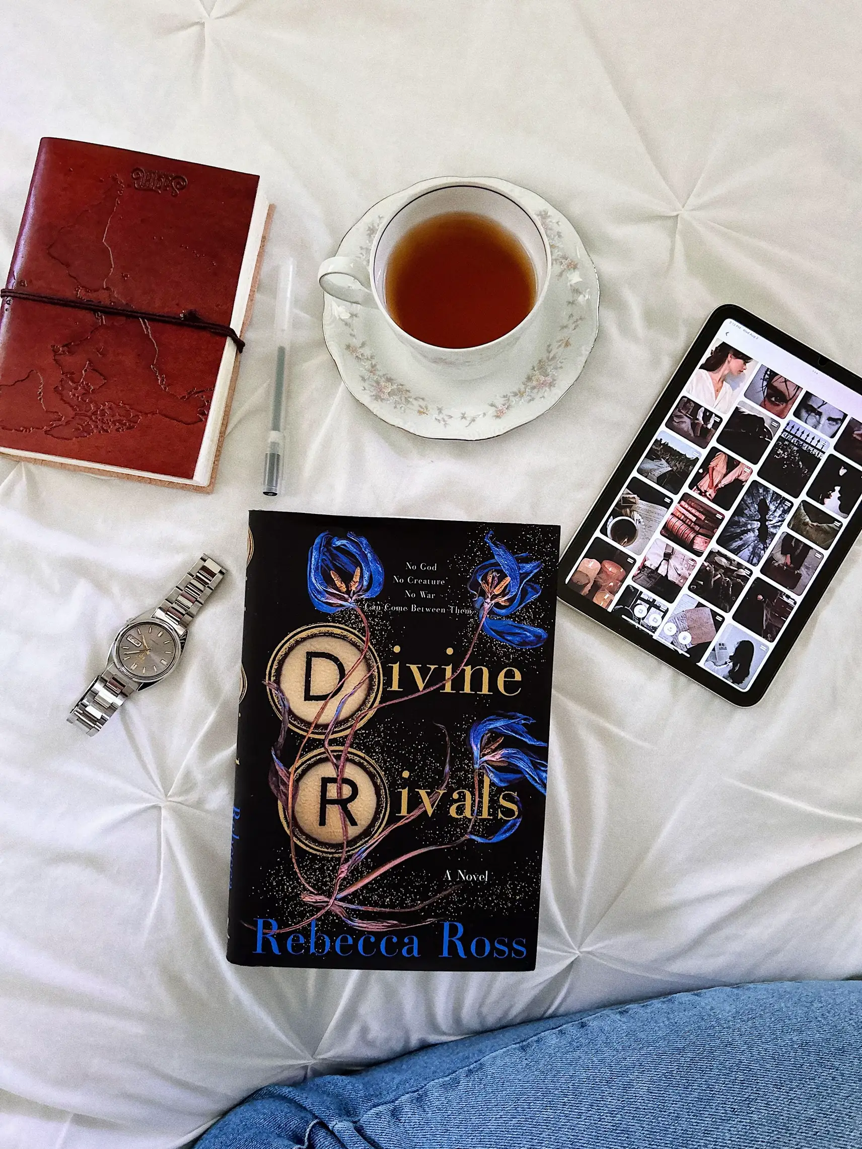 Divine Rivals, Rebecca Ross, Gallery posted by kathyreads