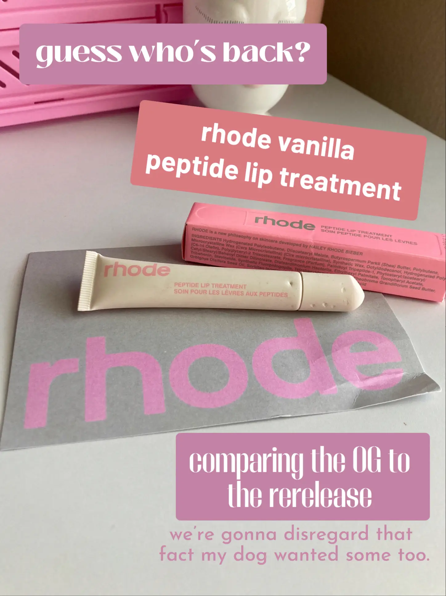 Rhode Skin Birthday Cake Peptide shops Lip Treatment