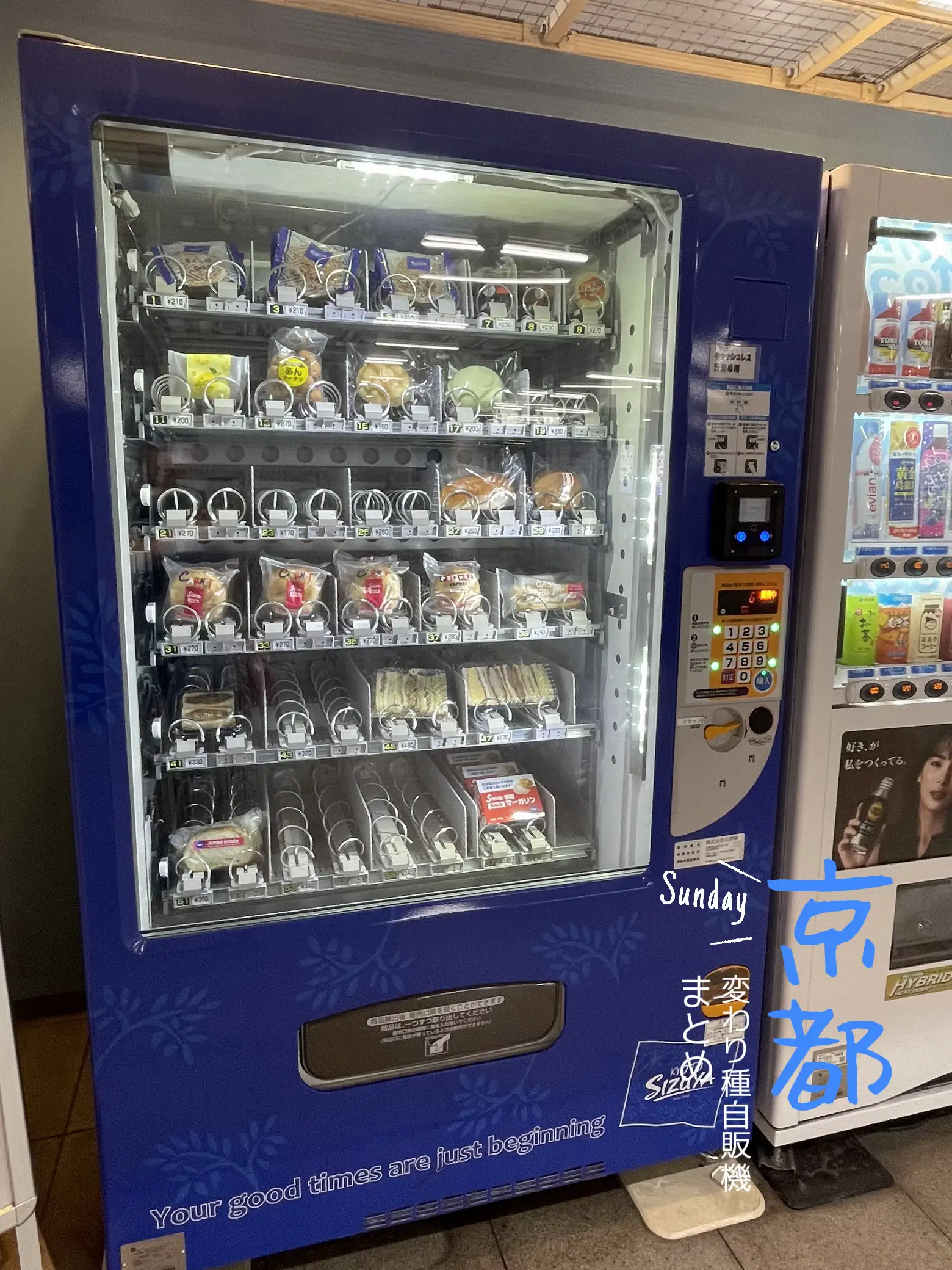 京都]変わり種自販機🥯 | りーが投稿したフォトブック | Lemon8