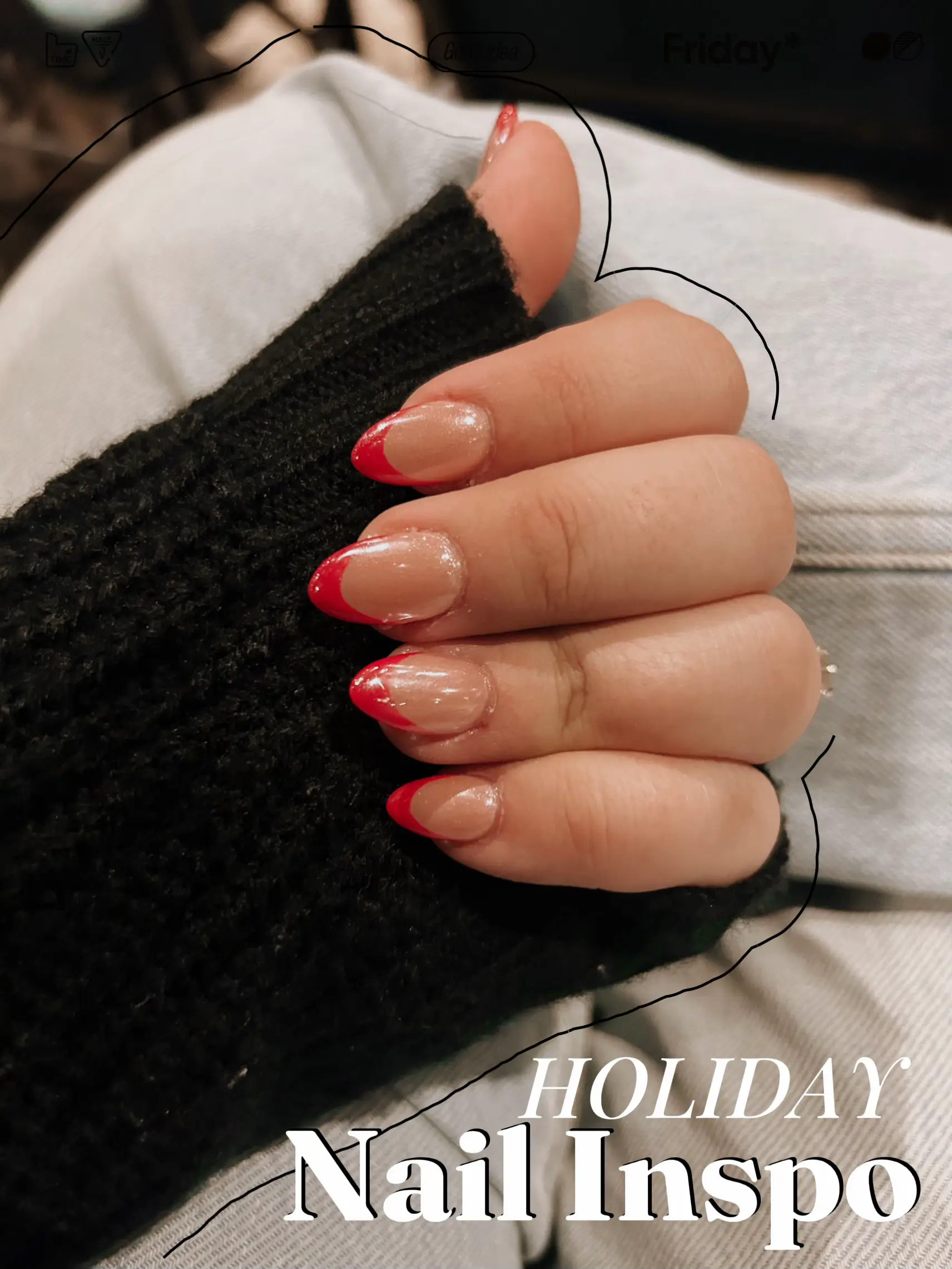 Christmas Nail Inspo: Stunning Acrylic Designs On Tiktok - xu7y0m1