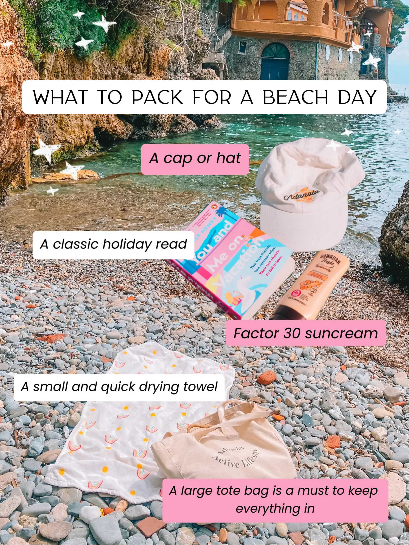 Travel Hack- A Beach Day Packing Essentials 🐚🌞🌊, Gallery posted by  Forever.fernweh