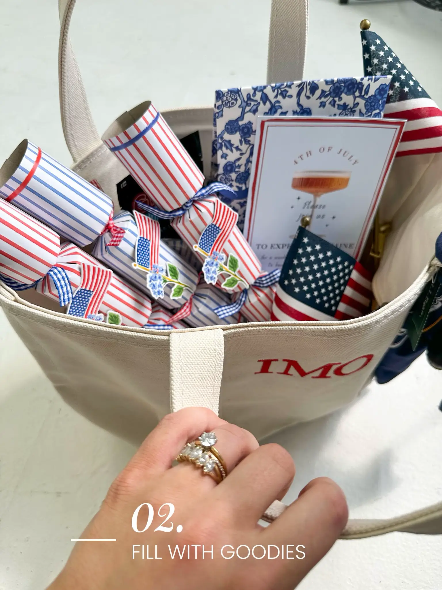 Fourth of July Gift Bag Ideas  Gallery posted by Claresulllivan